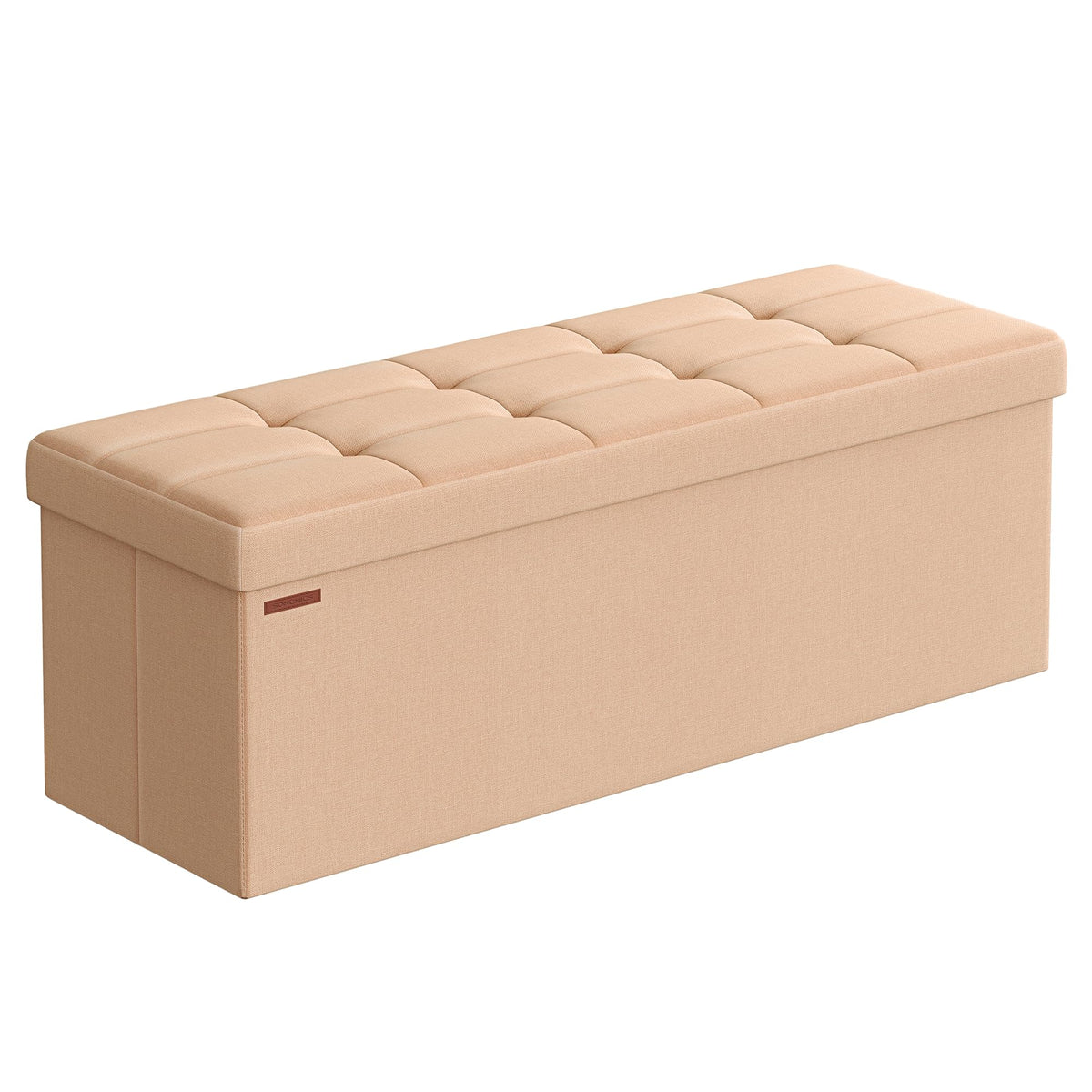 43.3 Inches Folding Storage Ottoman Bench