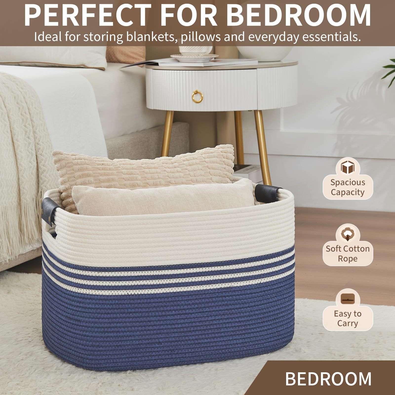 Laundry Hamper with Handles