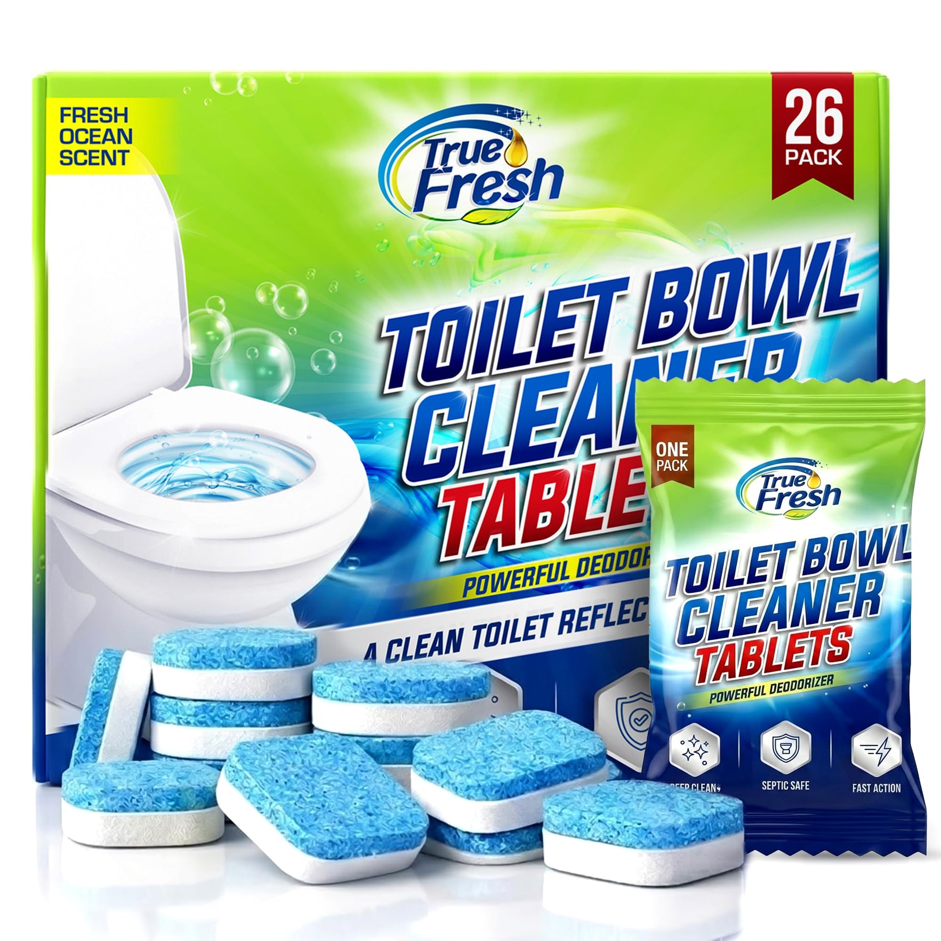 Toilet Bowl Cleaner Tablets (26 Count)