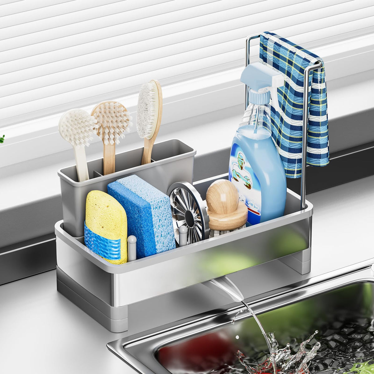 Sponge Holder for Kitchen Sink
