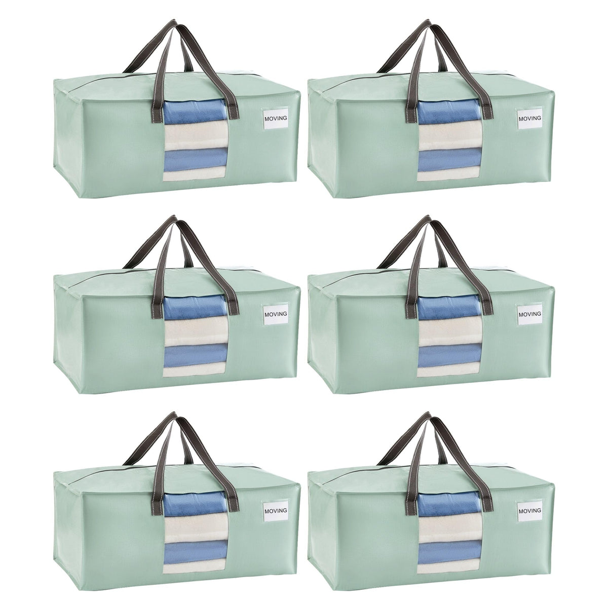 Heavy Duty Moving Bags (6 Count)