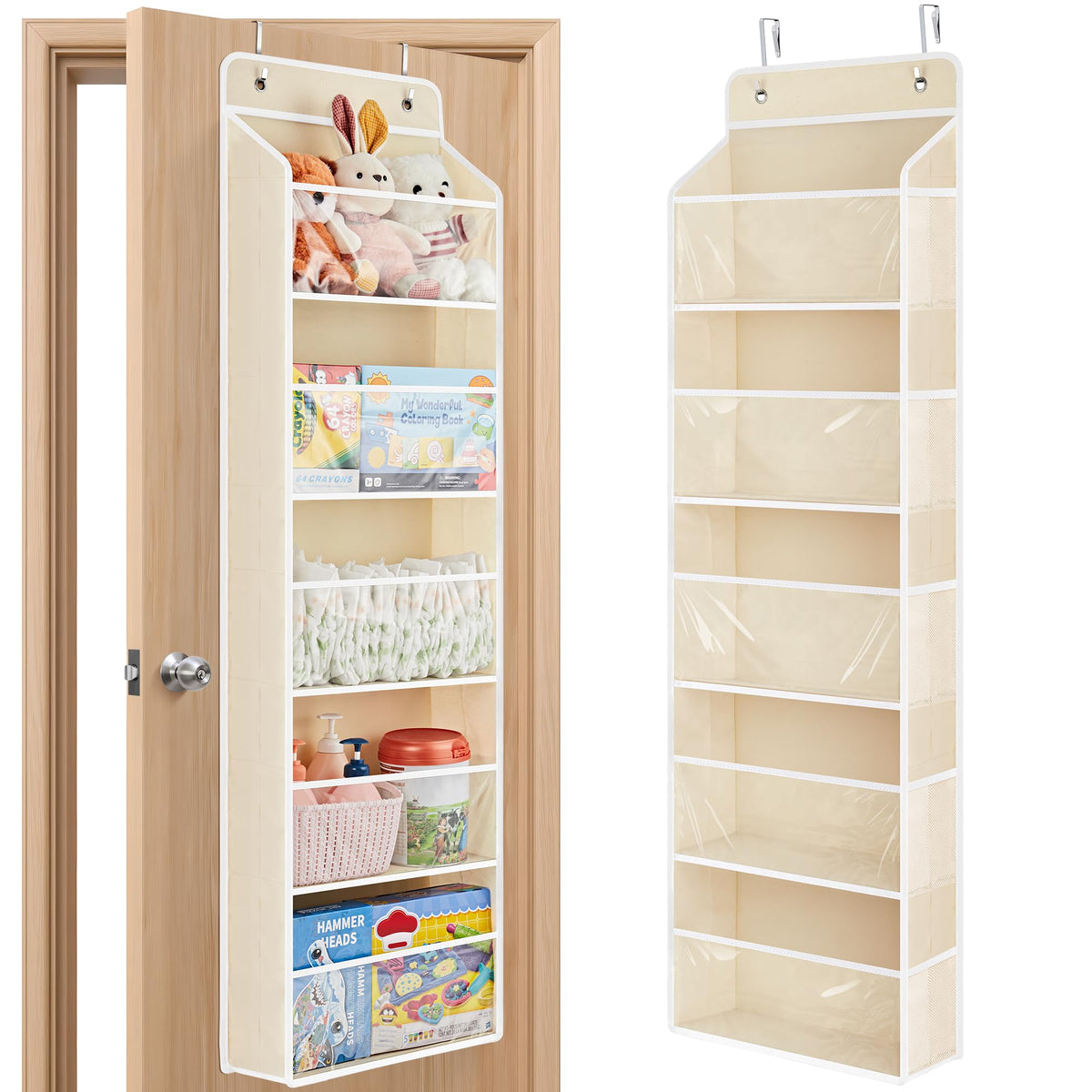 Over The Door Toy Storage Organizer w