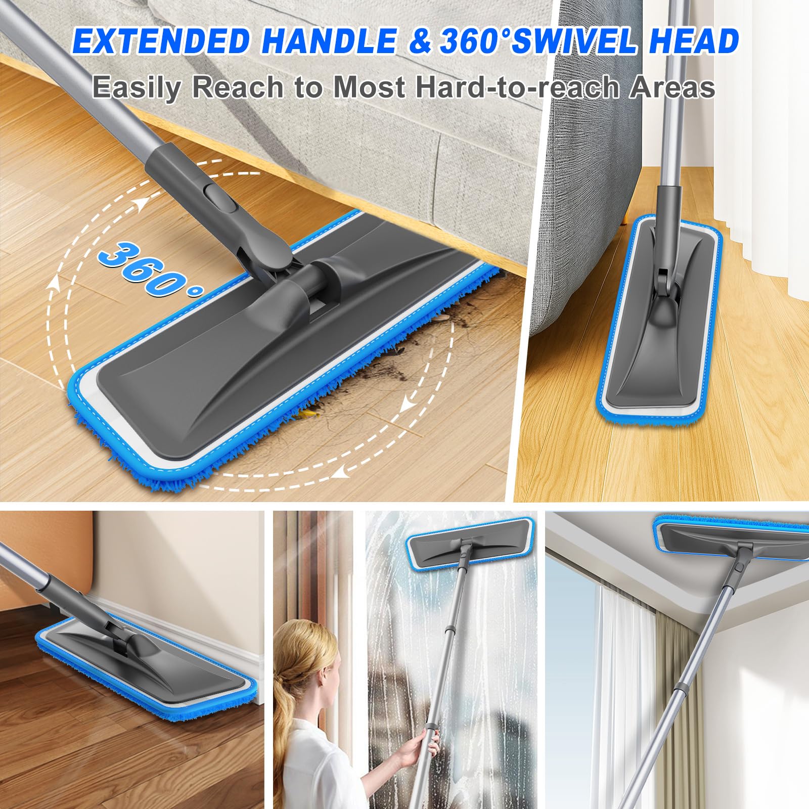 Microfiber Mops for Floor Cleaning