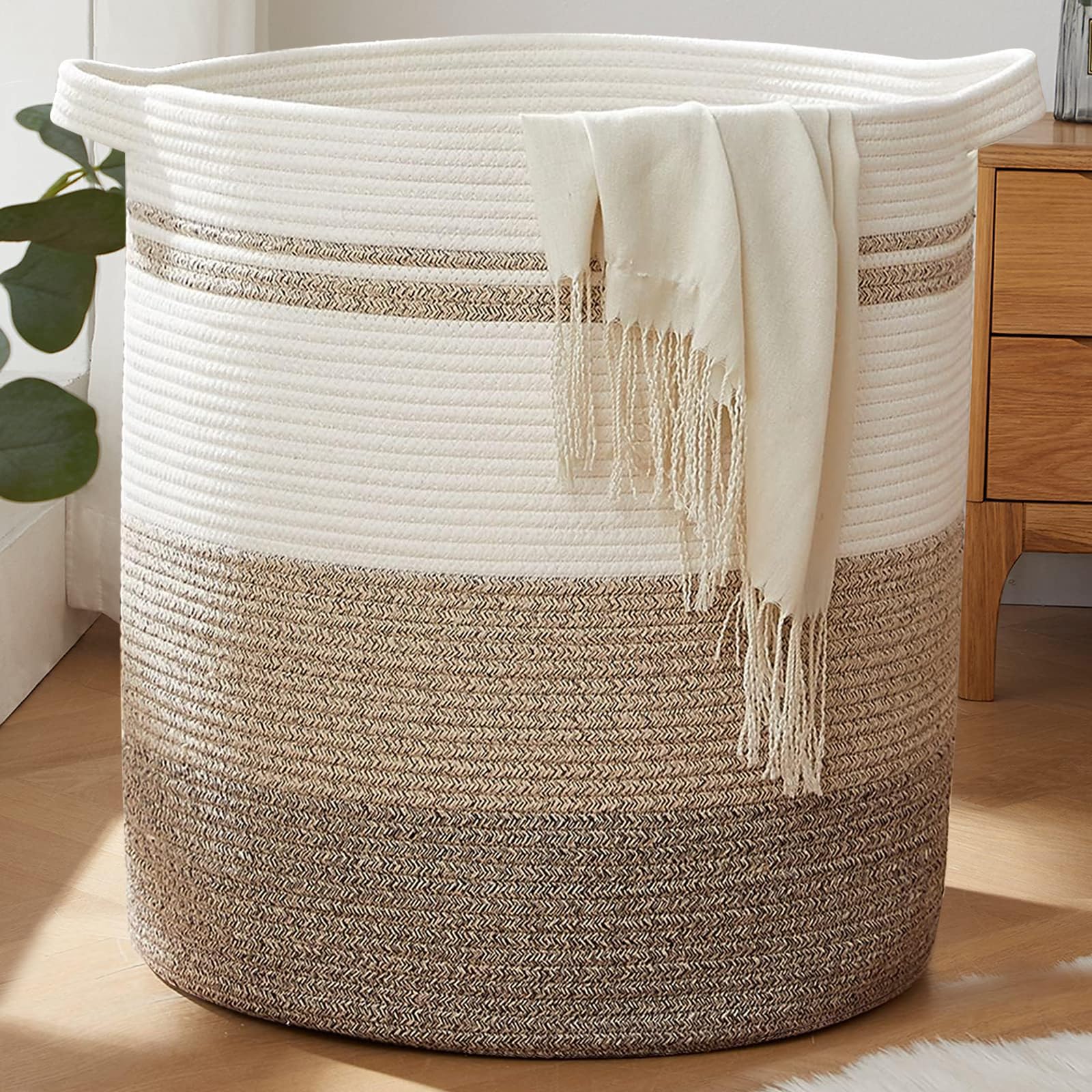120L Laundry Baskets Hamper with Handles
