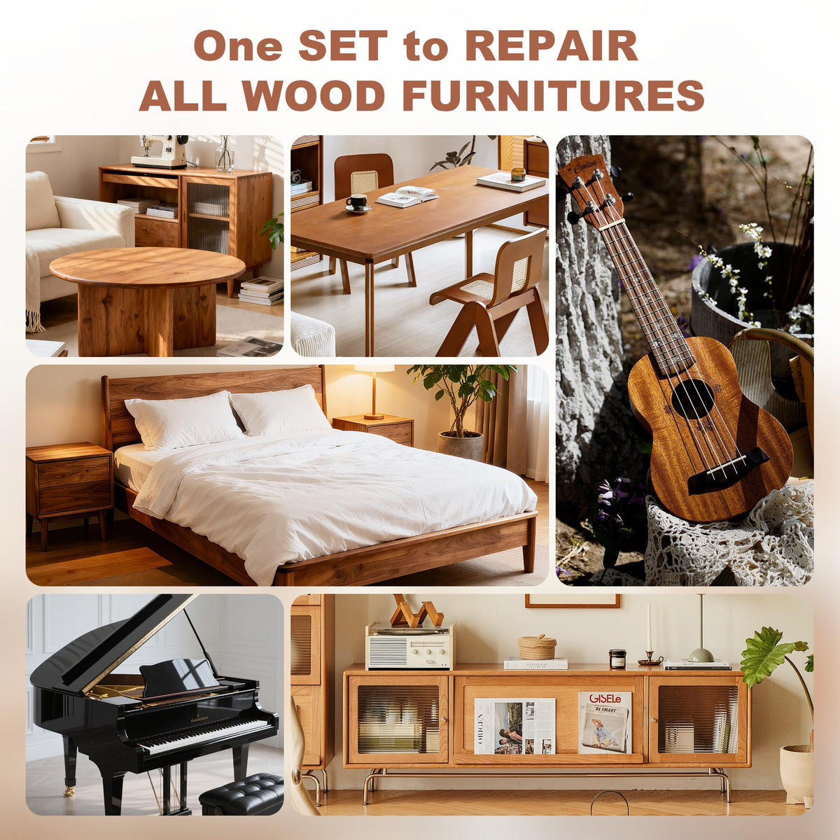 Wood Furniture Repair Kit (25 Count)