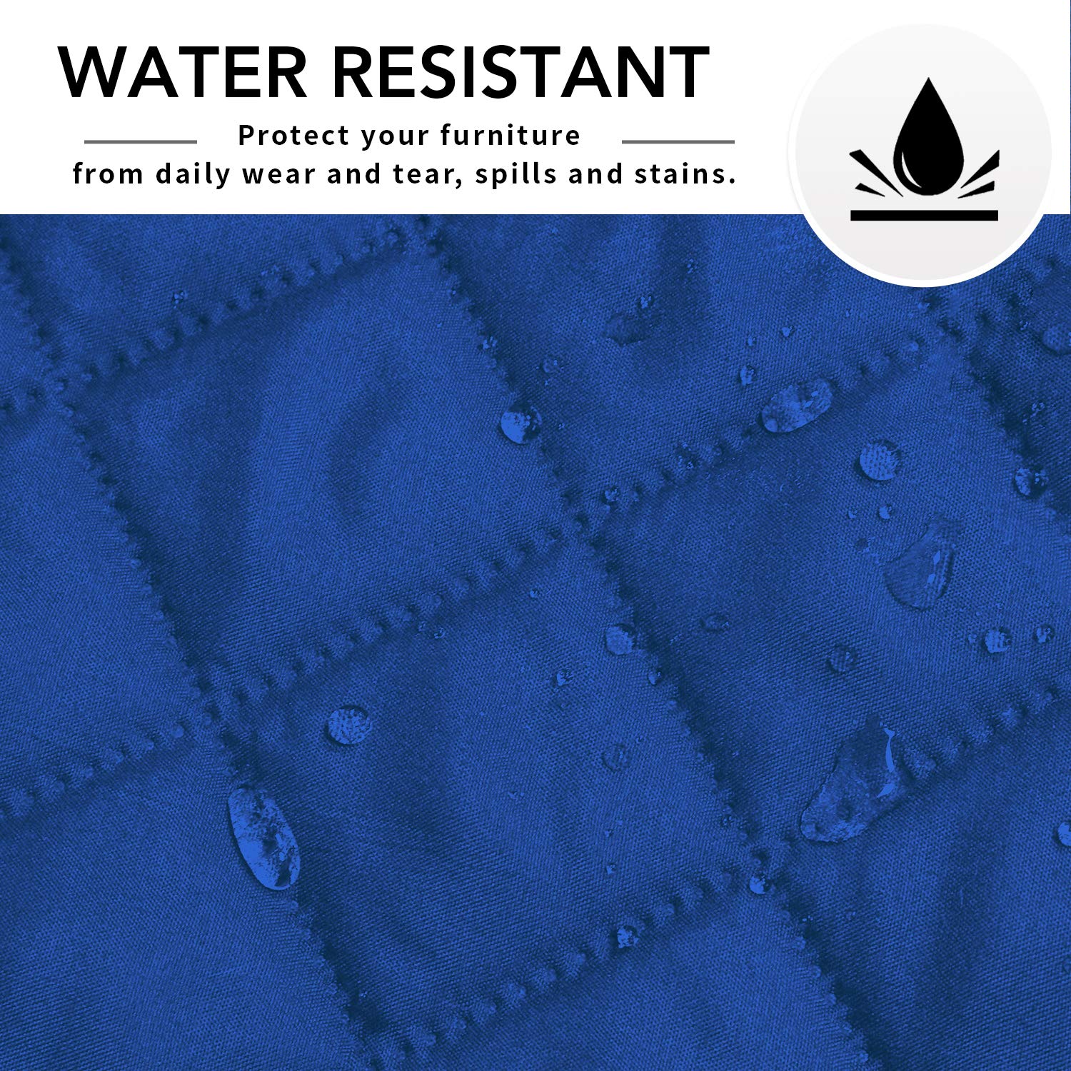 Reversible L Shape Sectional Couch Cover
