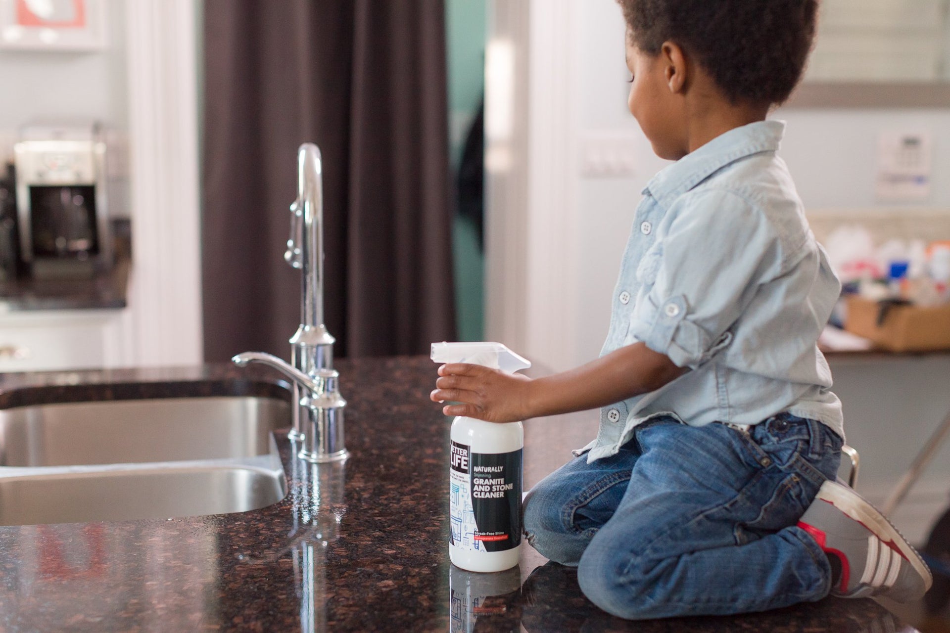 Granite Cleaner and Polish (128 Fl Oz)