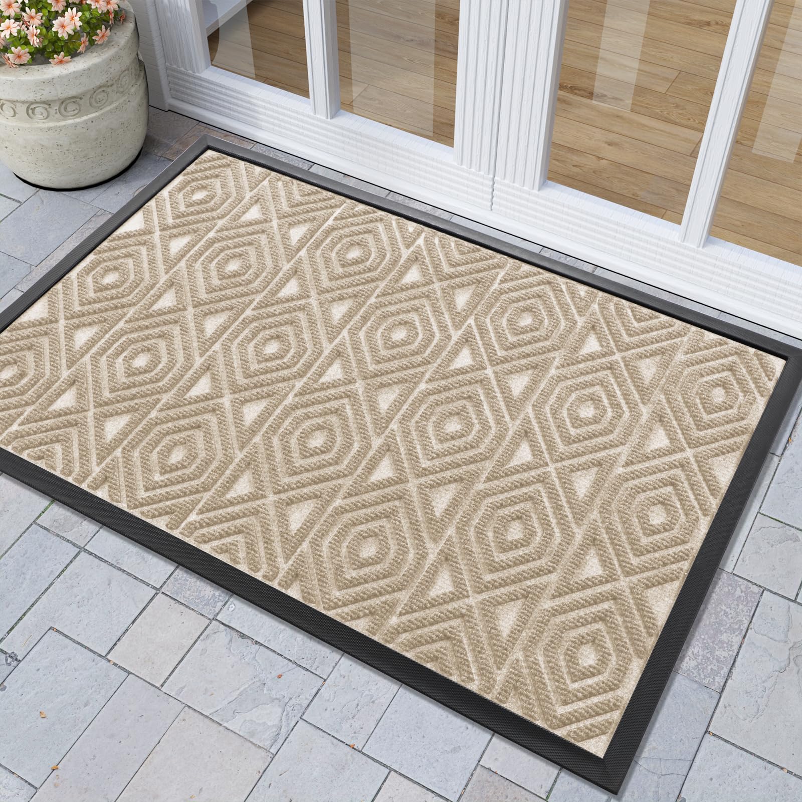 Door Mat Outdoor Indoor Entrance Welcome Mat