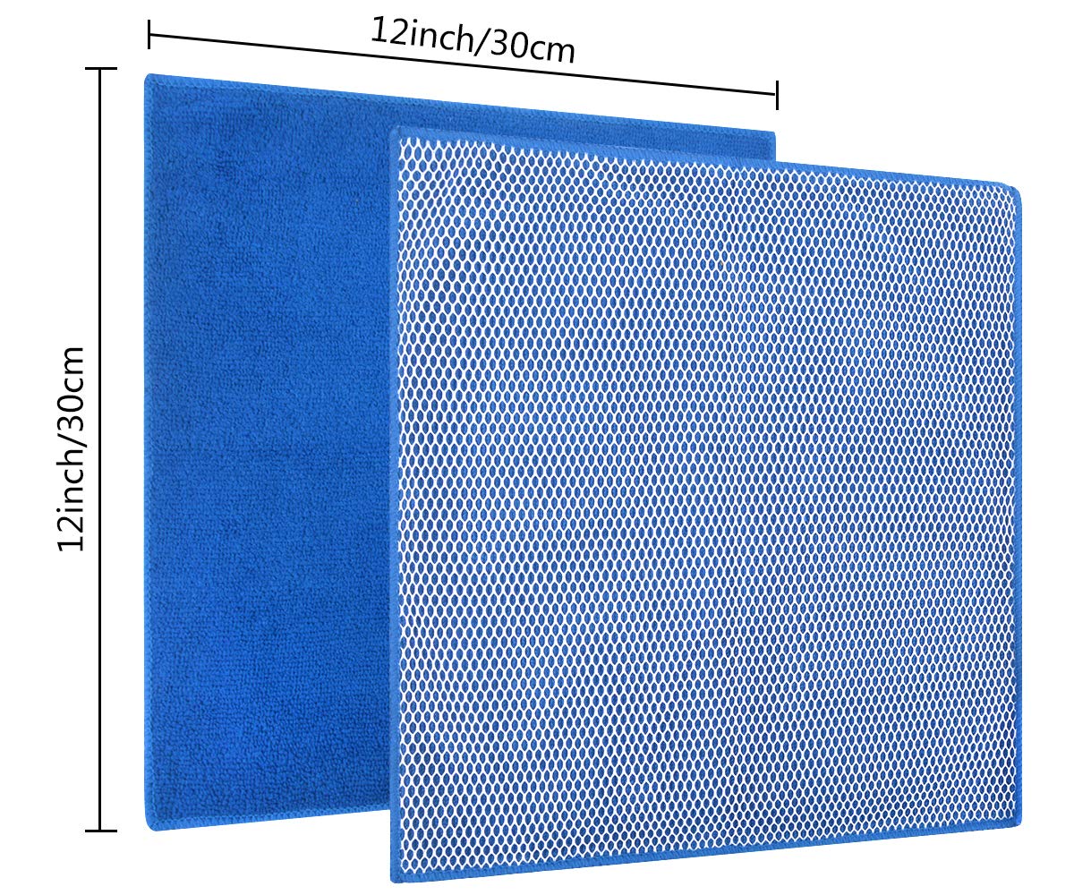 Dish Cloth for Washing Dishes Kitchen Washcloth Cleaning Cloth (20 Count)