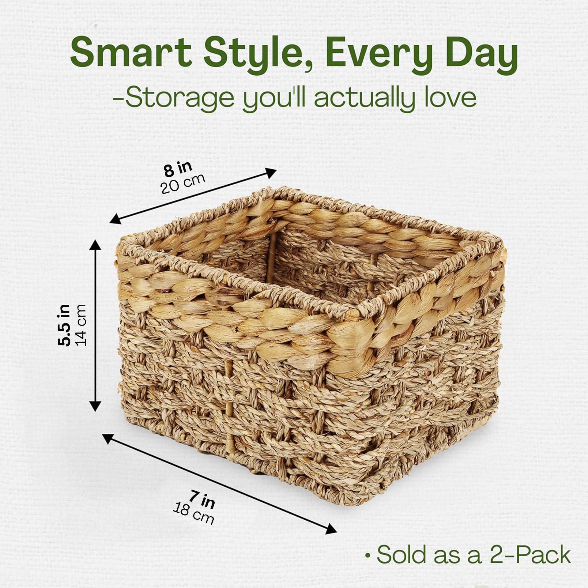 Small Wicker Storage Basket