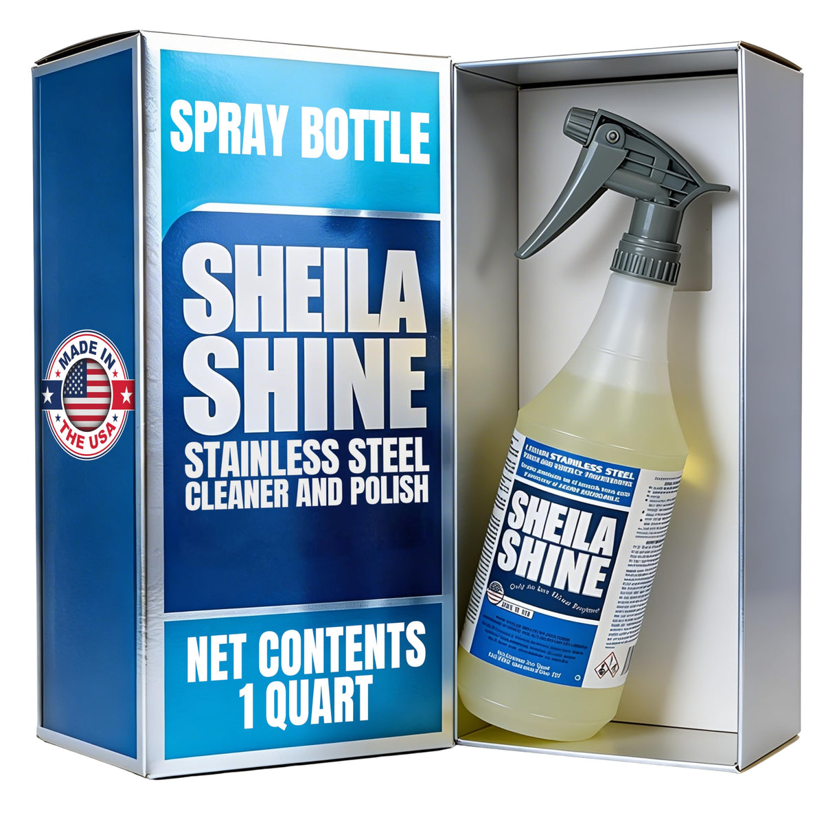 32oz Stainless Steel Cleaner and Polish (32 Fl Oz)