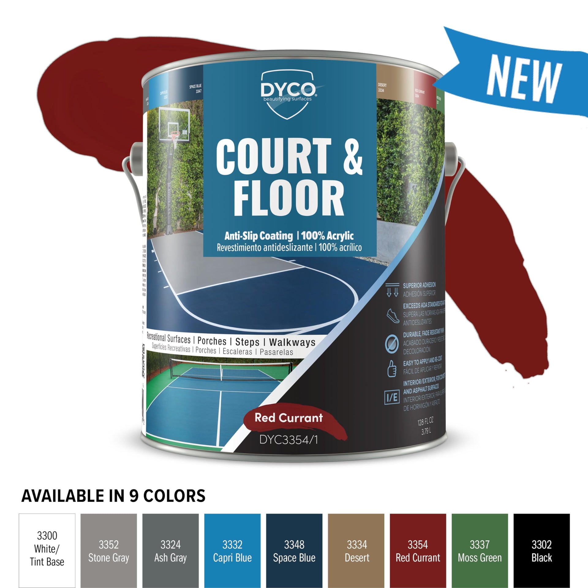 DYCO Court & Floor Anti (128 Fl Oz)