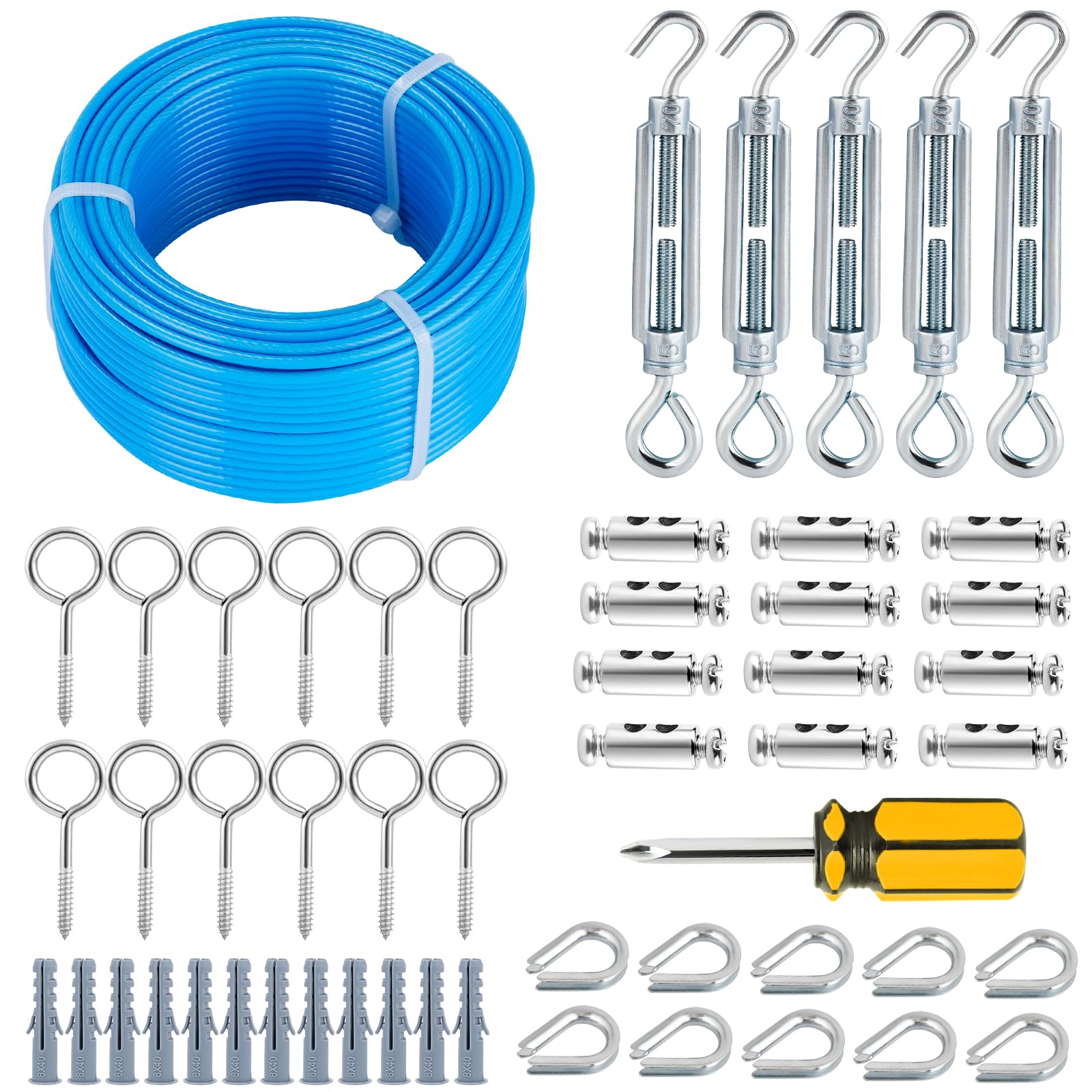 1 8" Clothesline Wire Kit