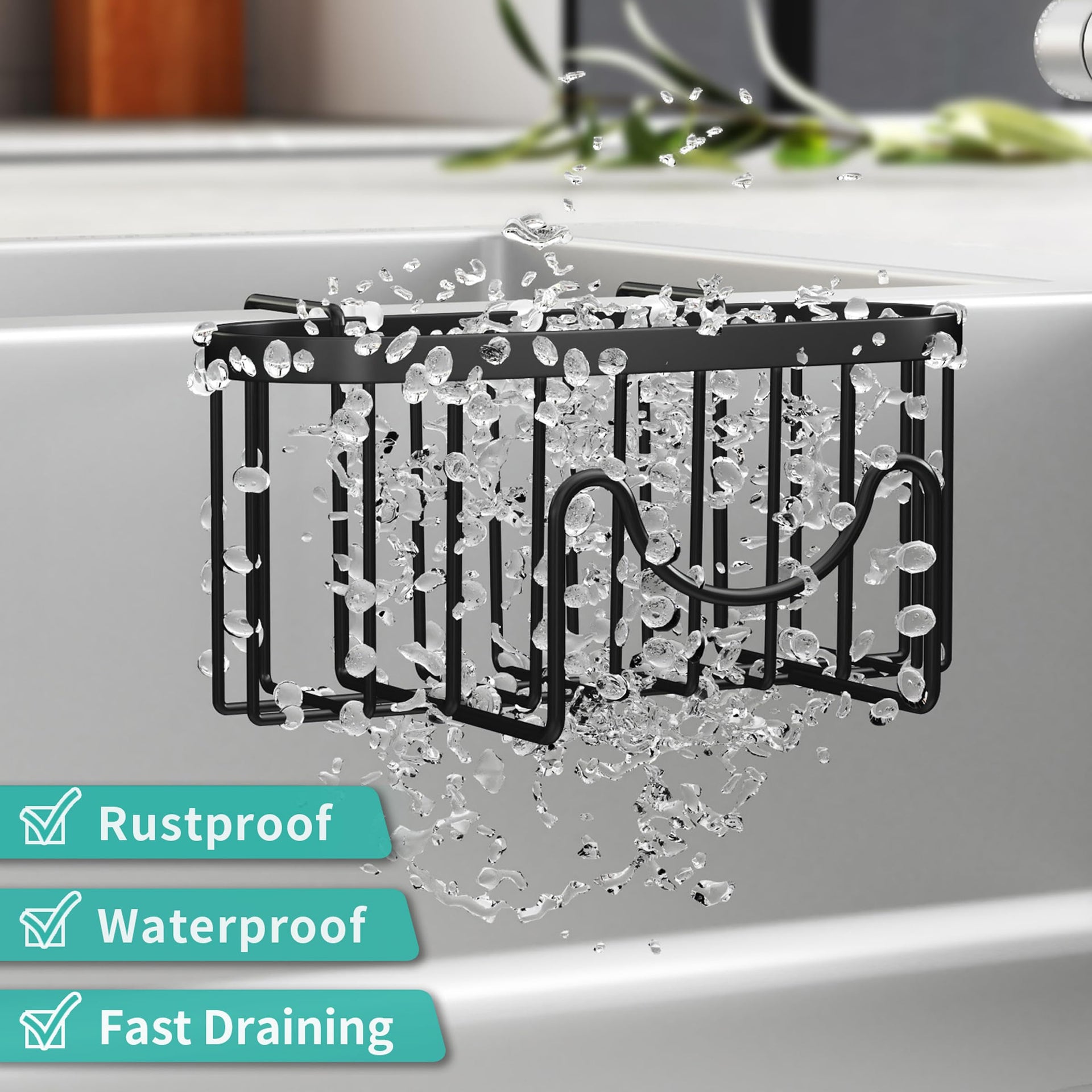 Sponge Holder for Kitchen Sink