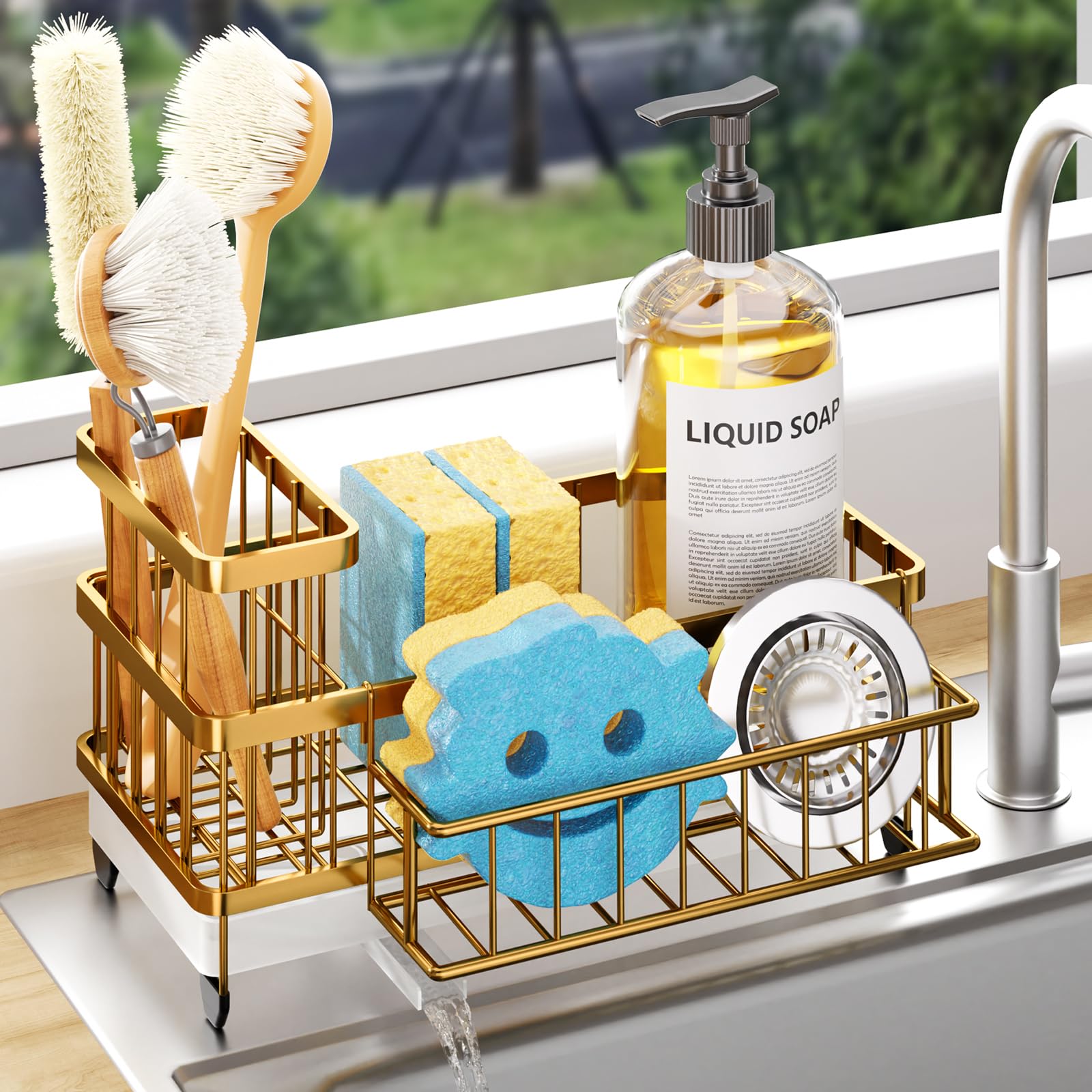 Sponge Holder for Kitchen Sink