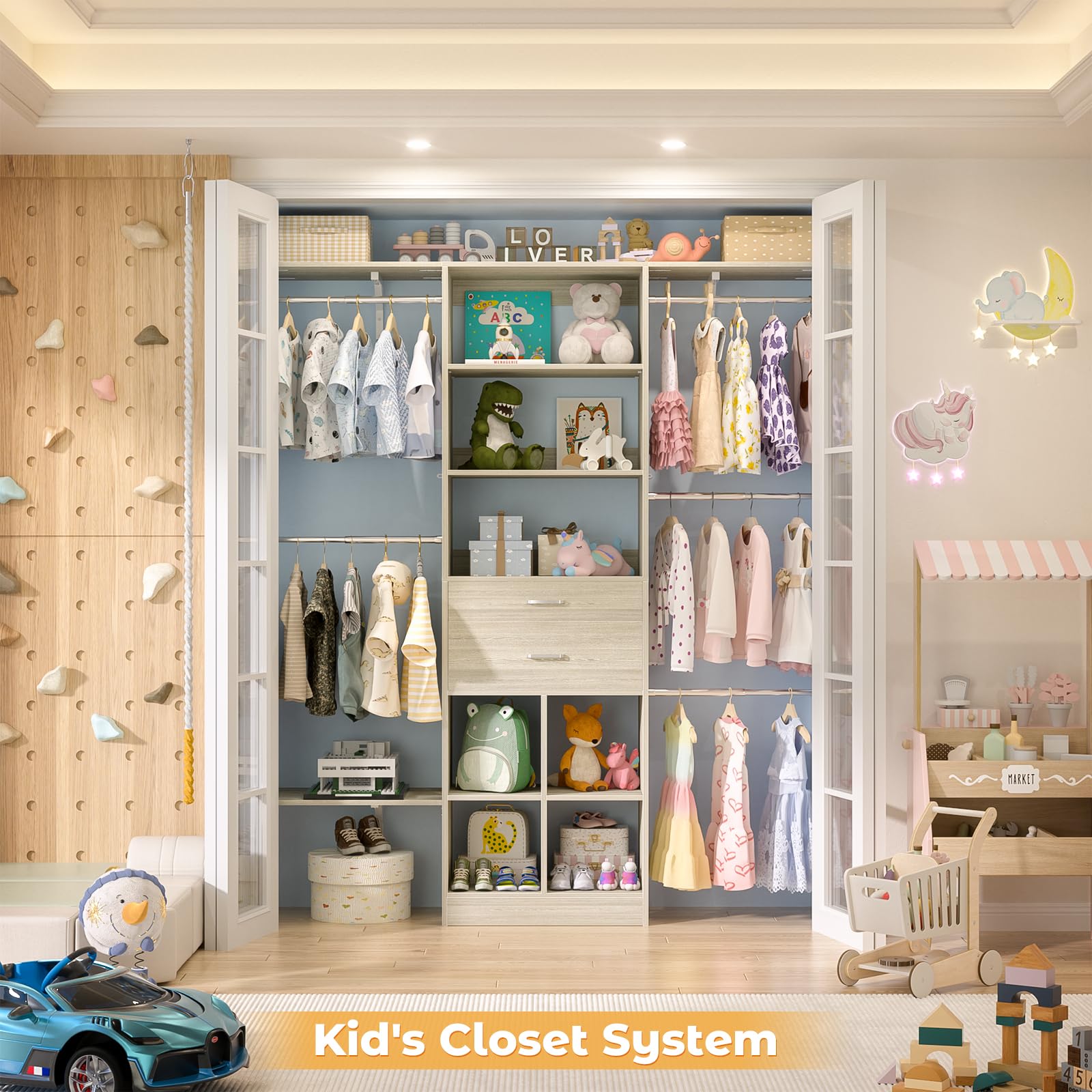 5FT Small Closet System (5 Foot)