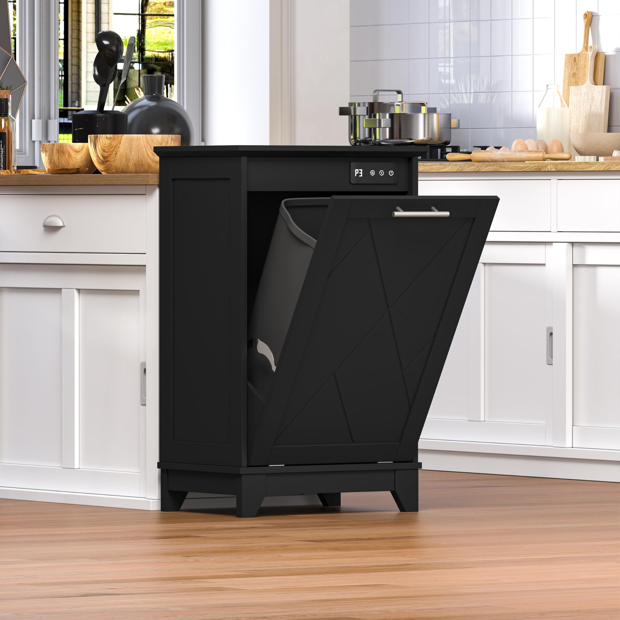 Tilt Out Trash Can Cabinet