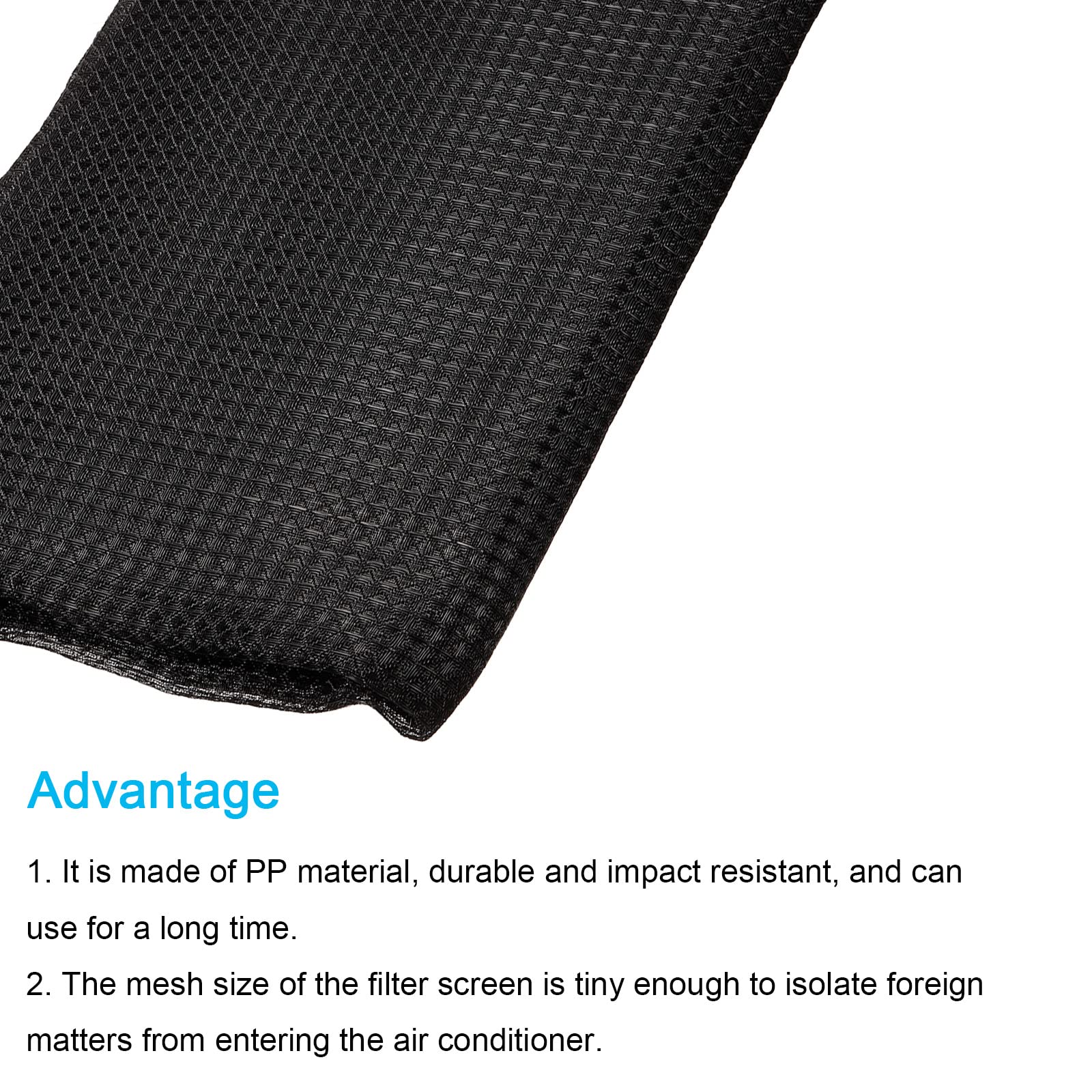 47.2" x 78.7" Air Conditioner Air Filter Material