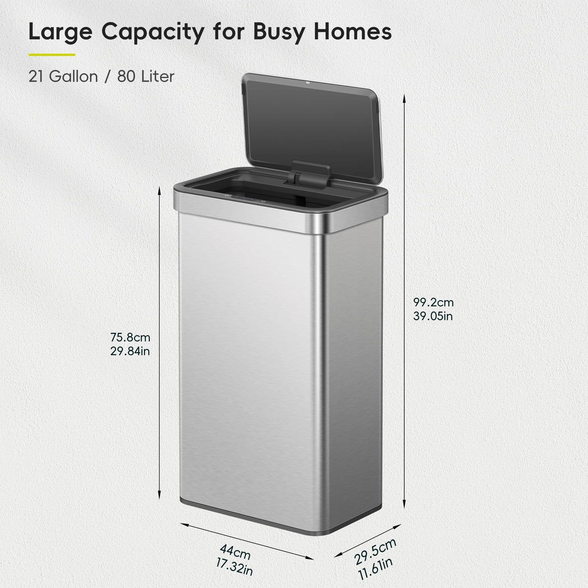 Nova Sensor Trash Can