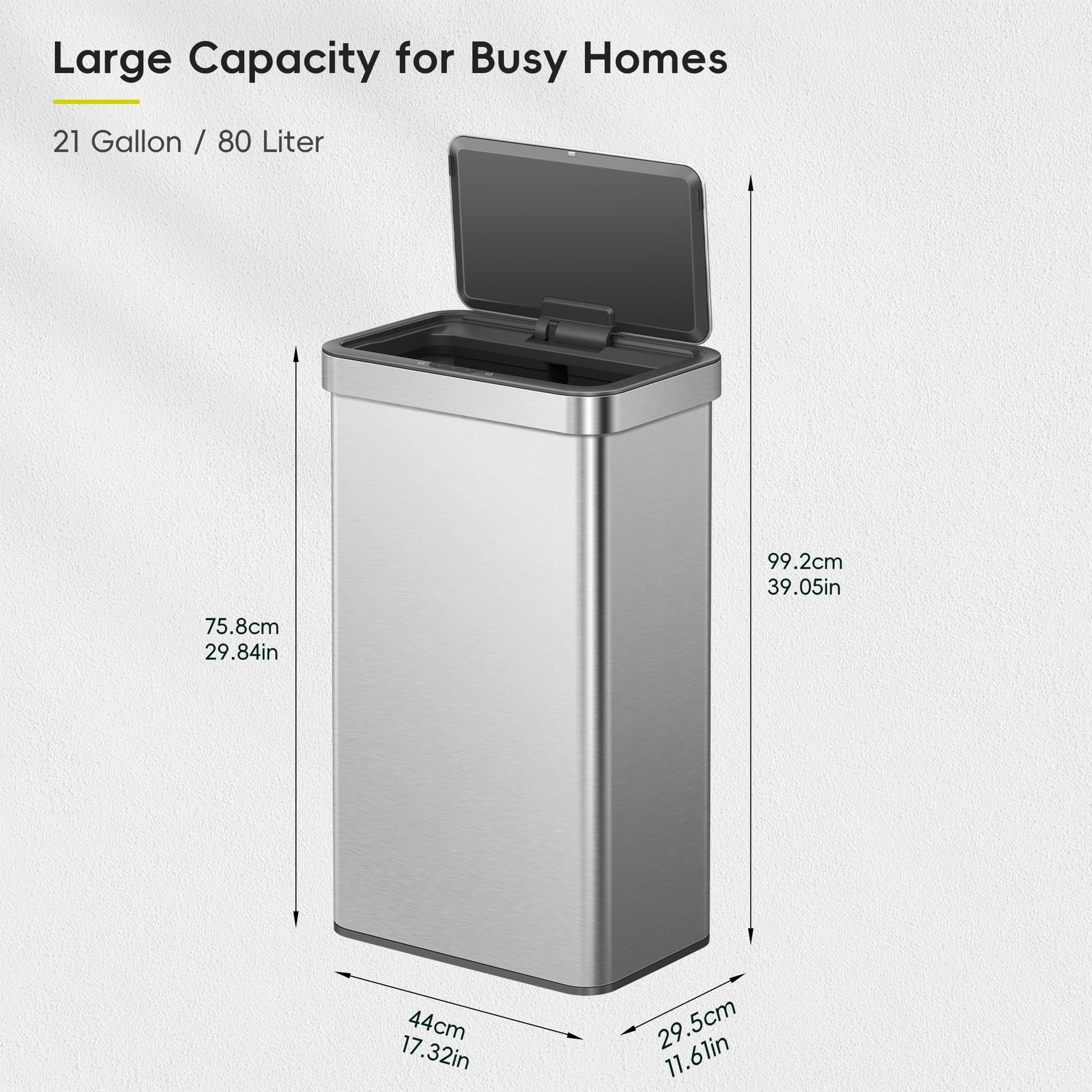 Nova Sensor Trash Can
