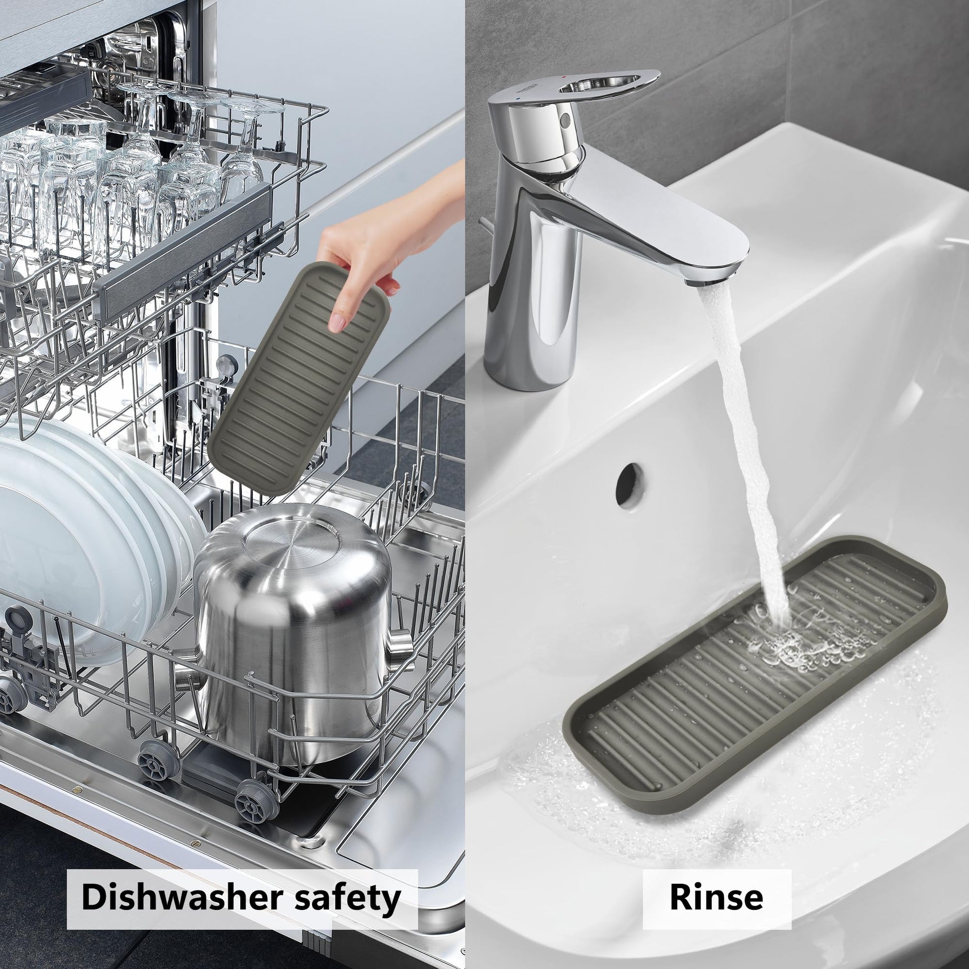 Silicone Sponge Holder for Kitchen Sink