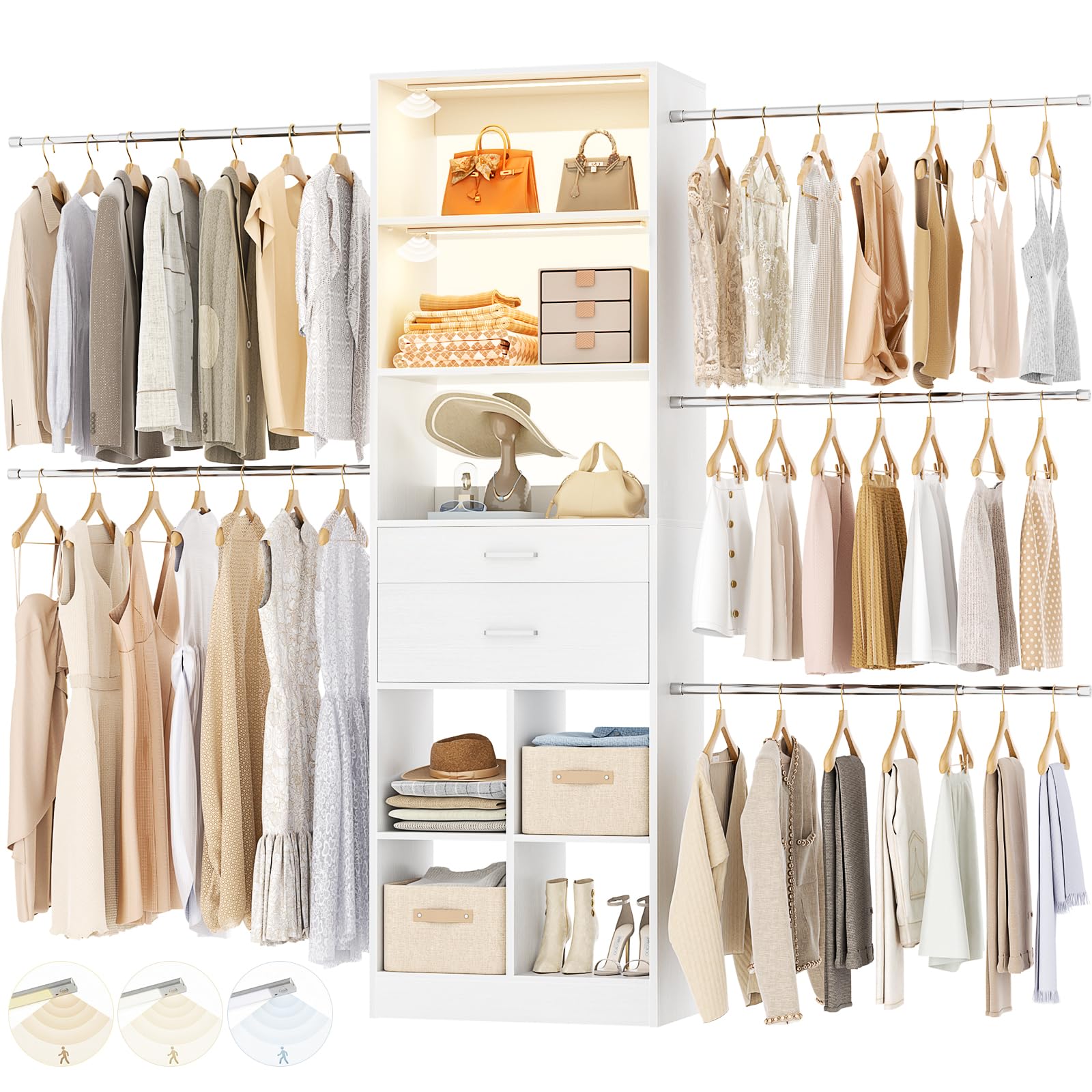4 8 FT Closet System