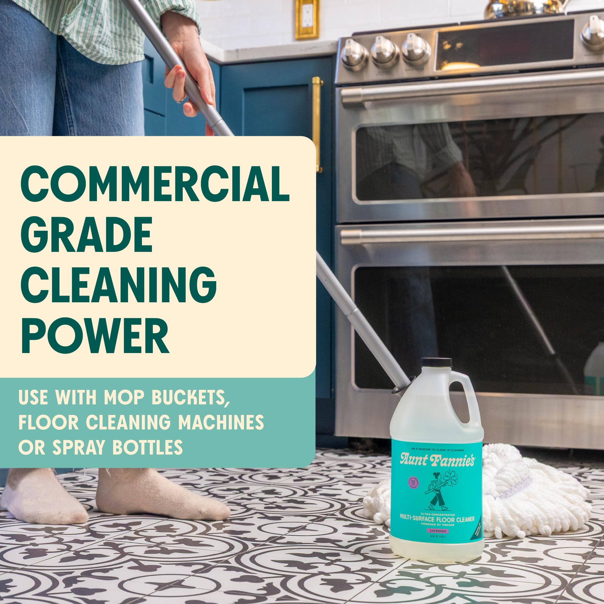 Ultra Concentrated Vinegar Floor Cleaner (64 Fl Oz)