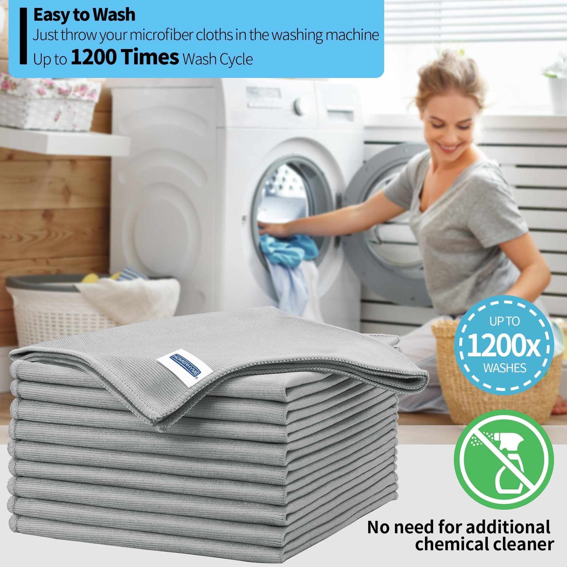 Microfiber Cleaning Cloth (10 Count)