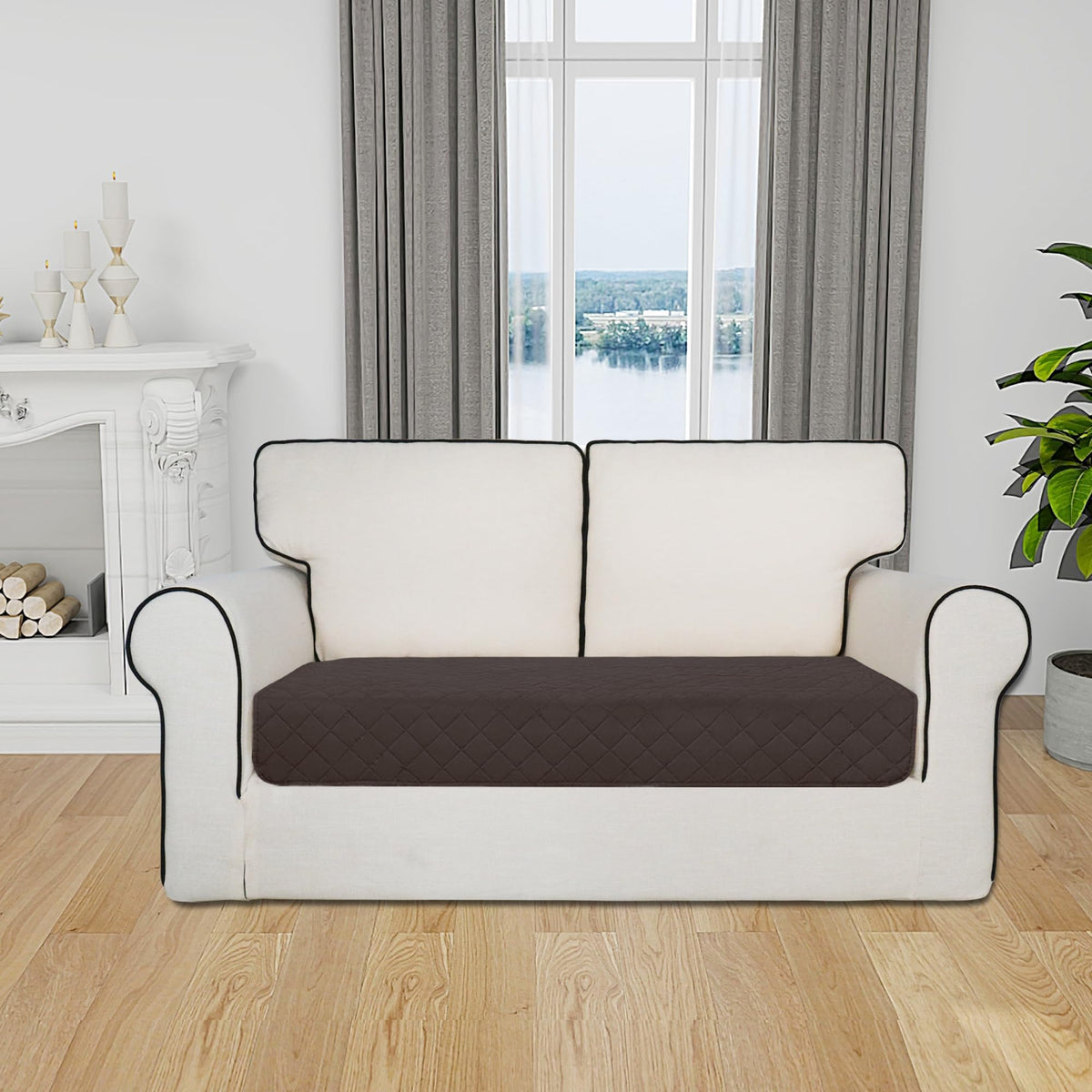 Sectional Couch Covers for Dogs L Shape Sofa Cover Reversible Sofa Slipcover Chaise Lounge Cover Furniture Protector Cover for Pets Dog Cat