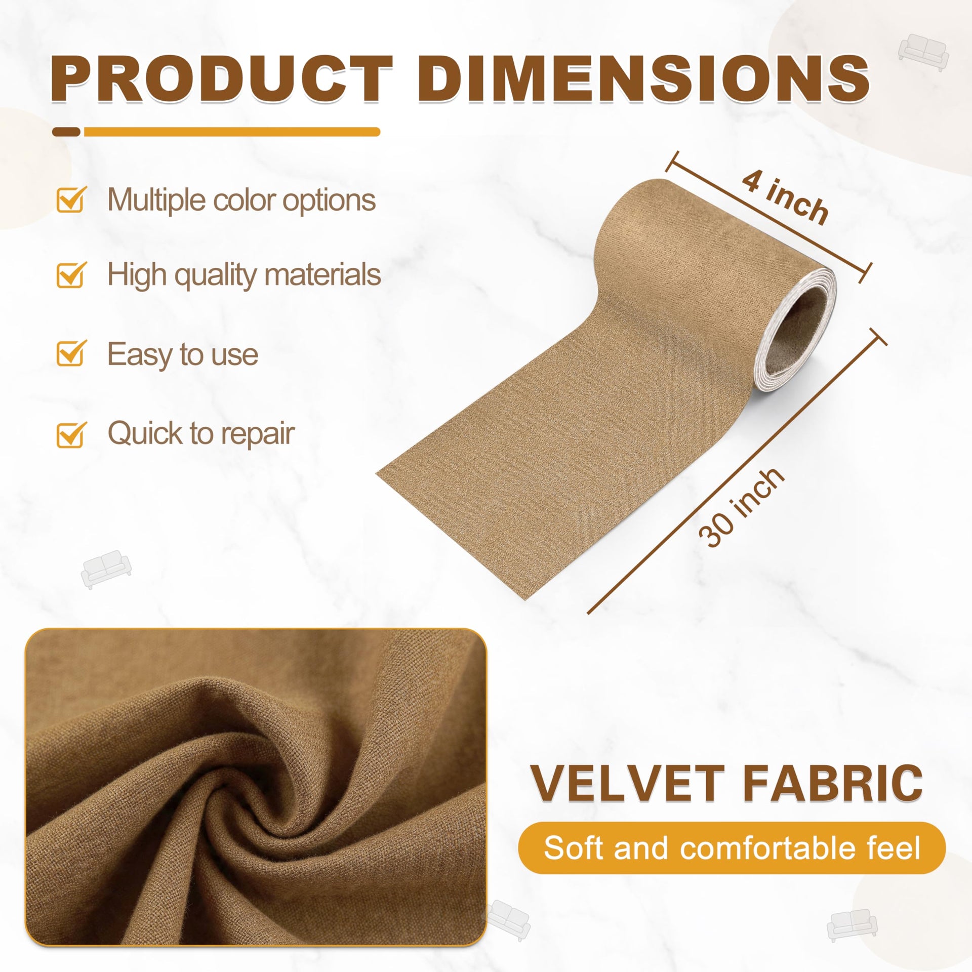 Velvet Repair Patch (2 Count)