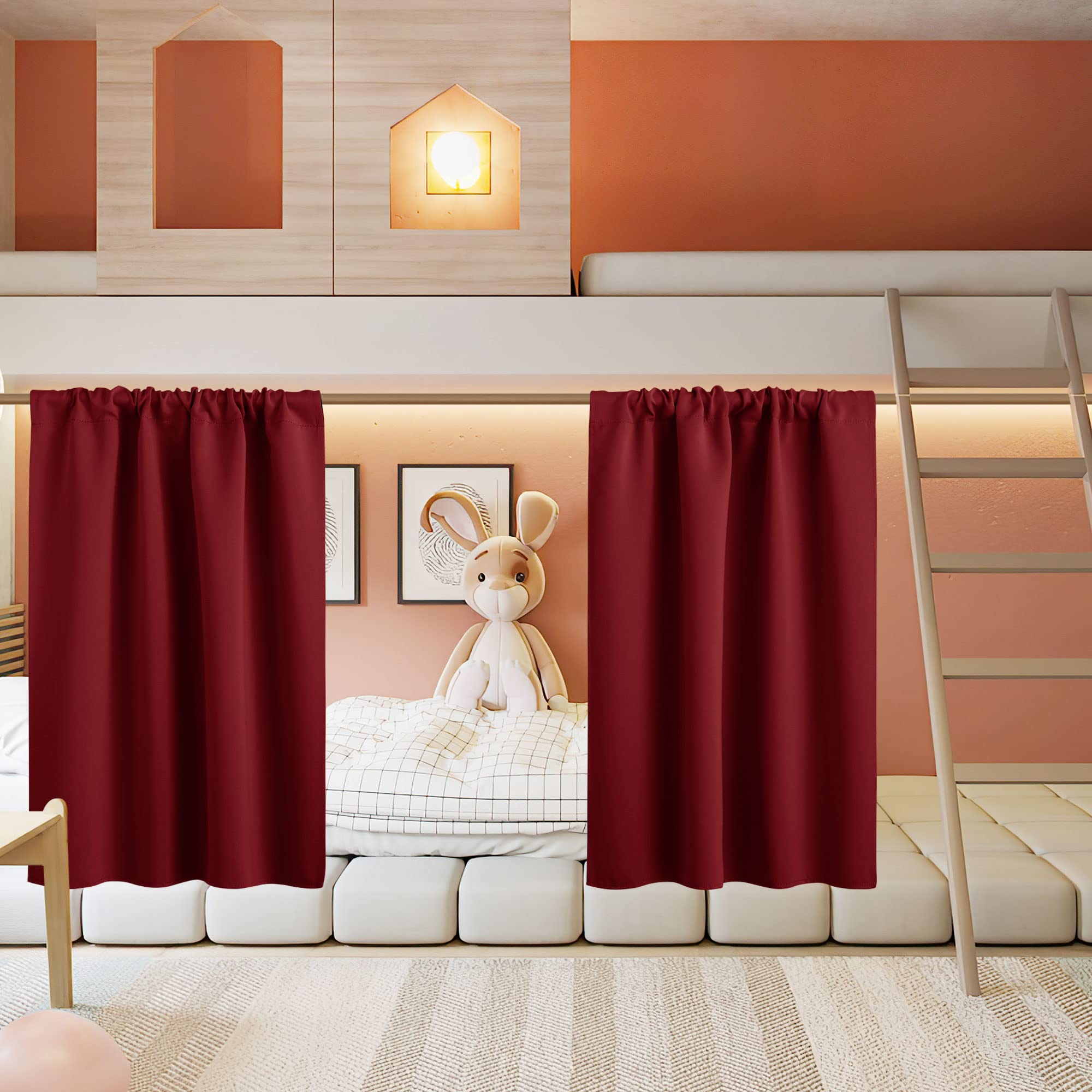 Half Curtain Tiers 36 inch Length (2 Count)