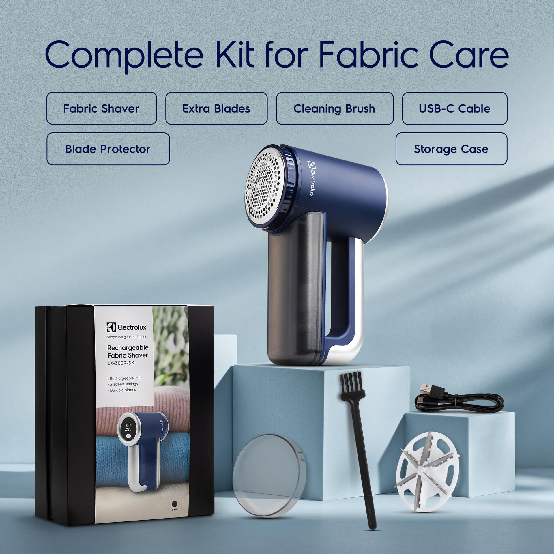 Rechargeable Fabric Shaver