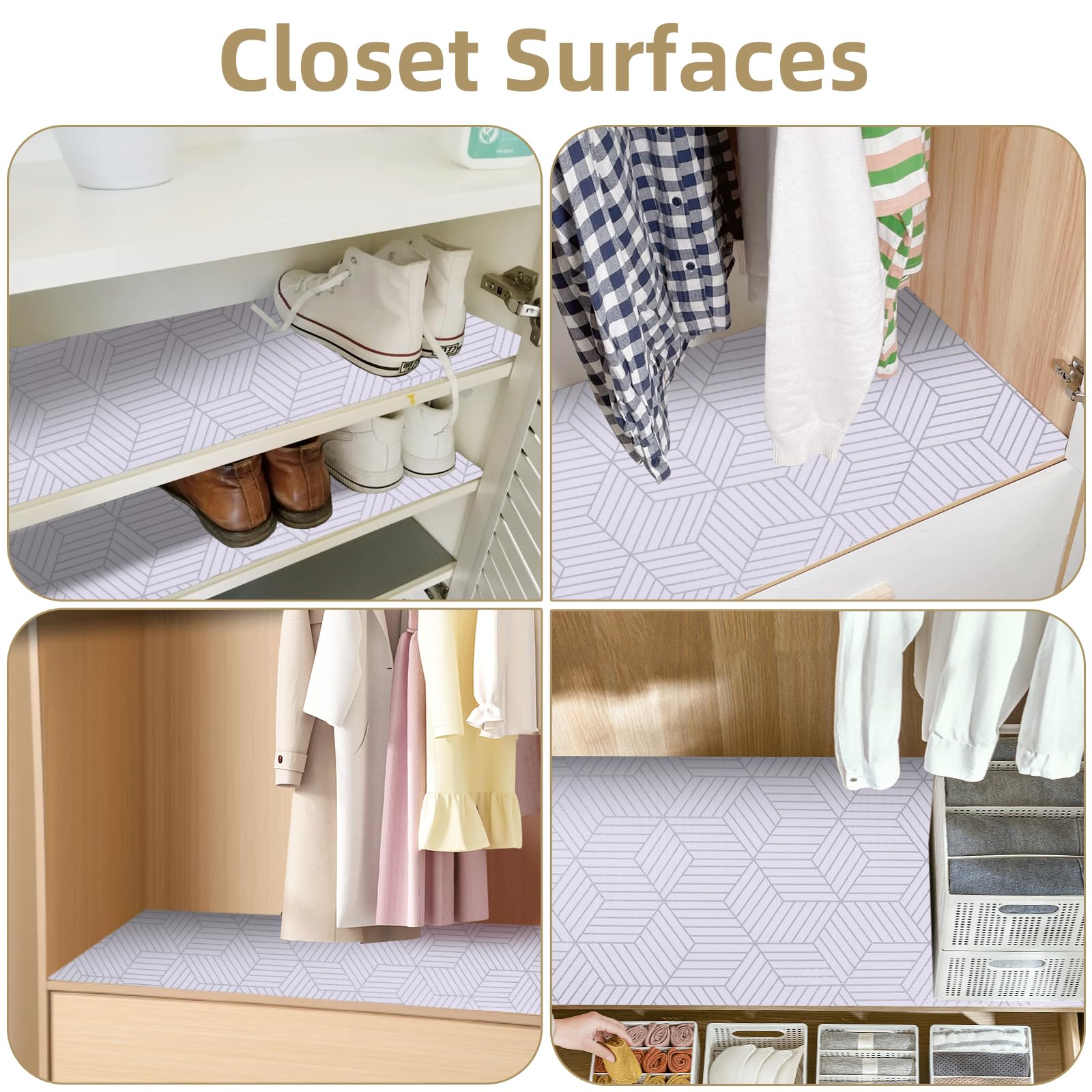 Shelf Liners for Kitchen Cabinets Non Adhesive Shelf Liner Paper Non