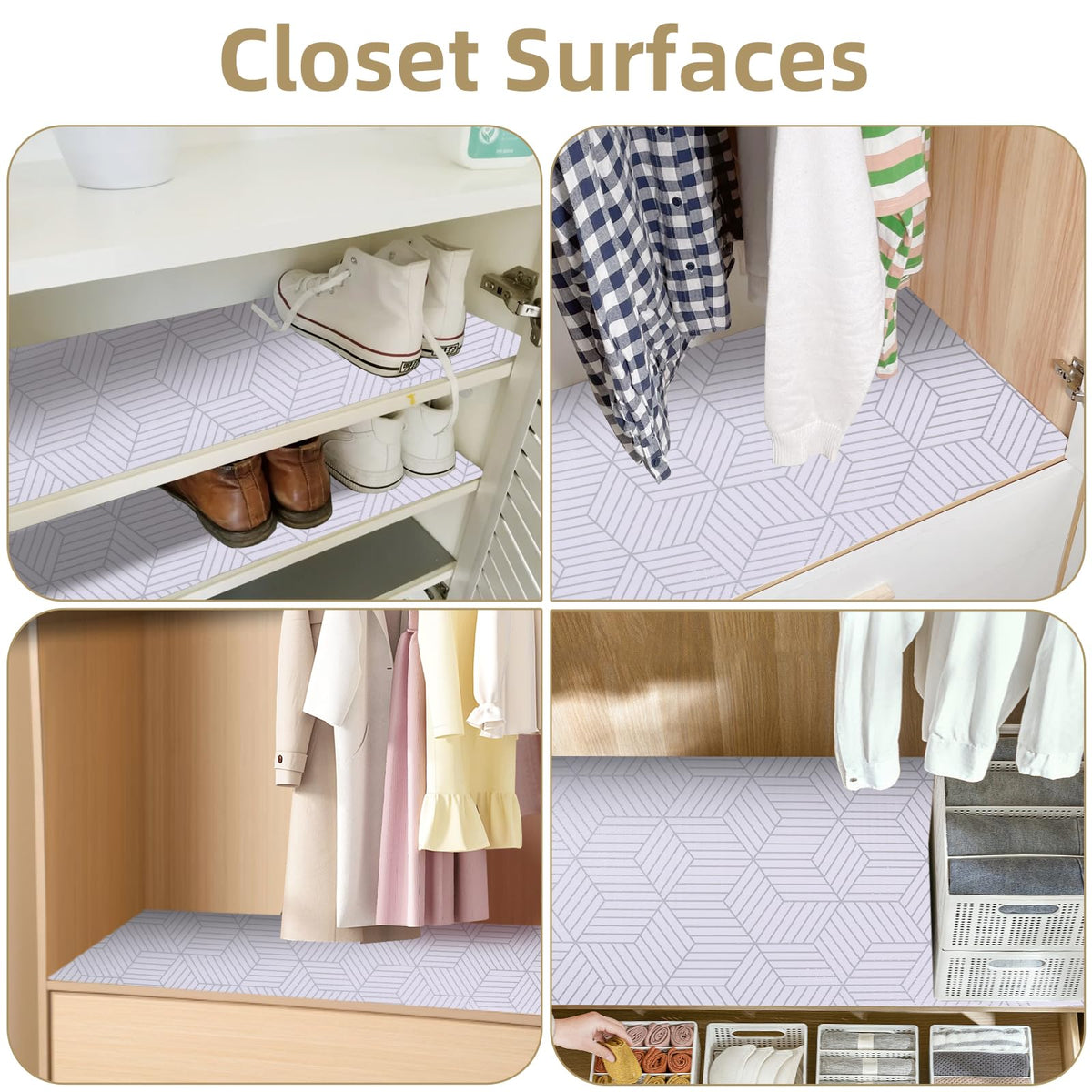 Shelf Liners for Kitchen Cabinets Non Adhesive Shelf Liner Paper Non