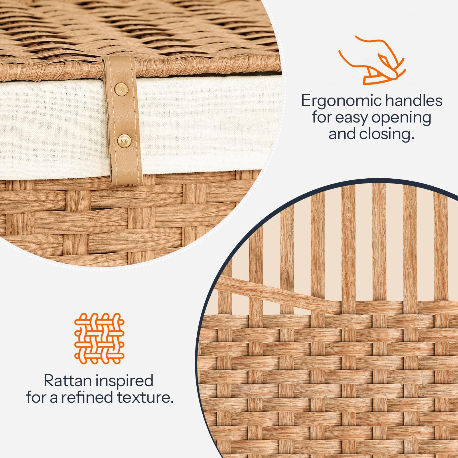 Storage Basket with Lid