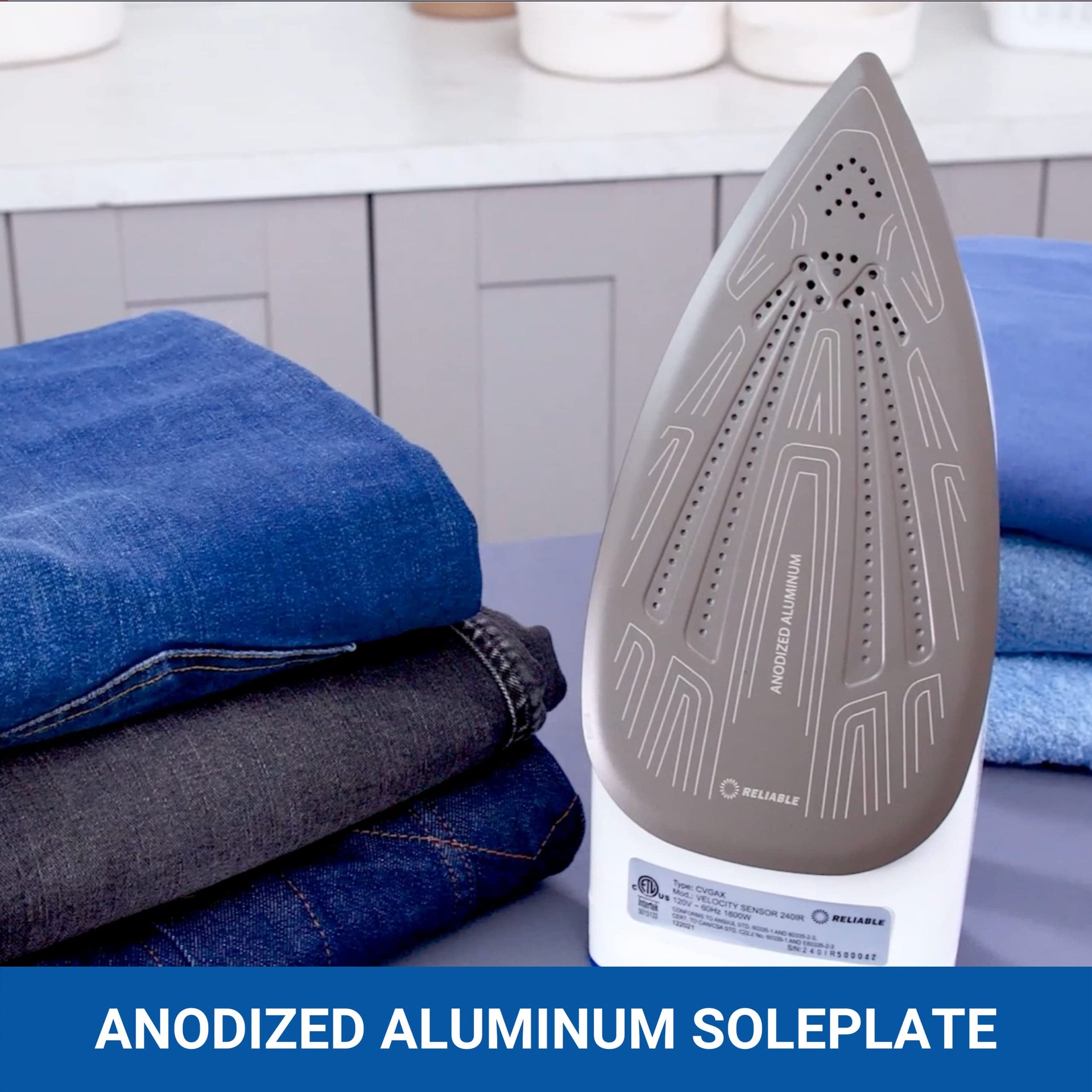 Velocity Steam Iron for Clothes