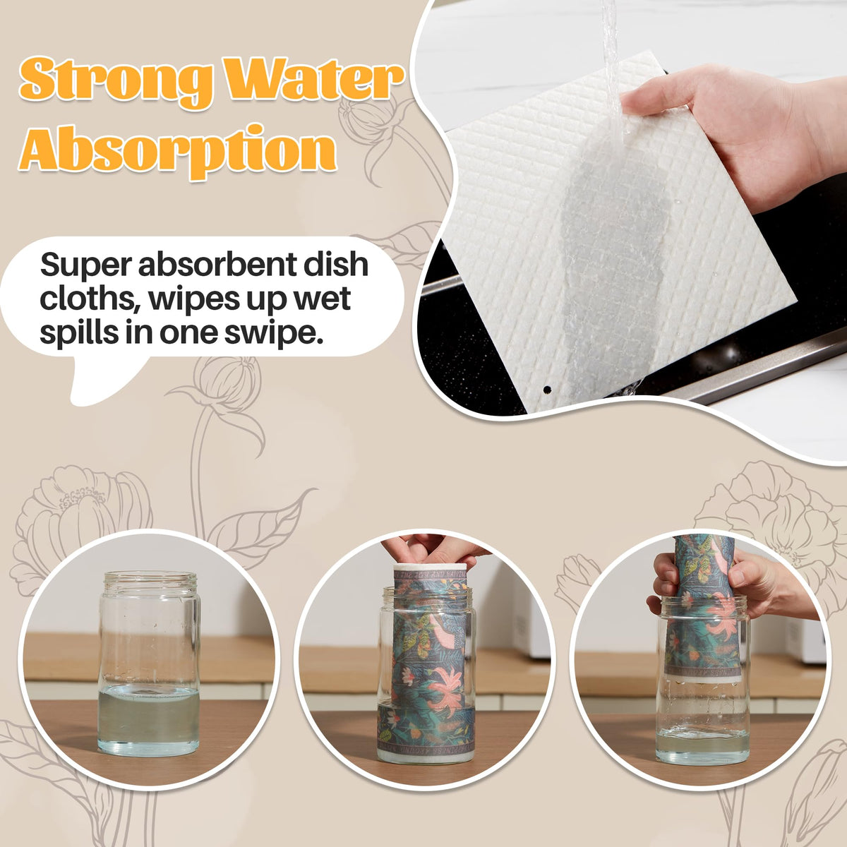12 Pack Decorate Cleaning Cloth (12 Count)