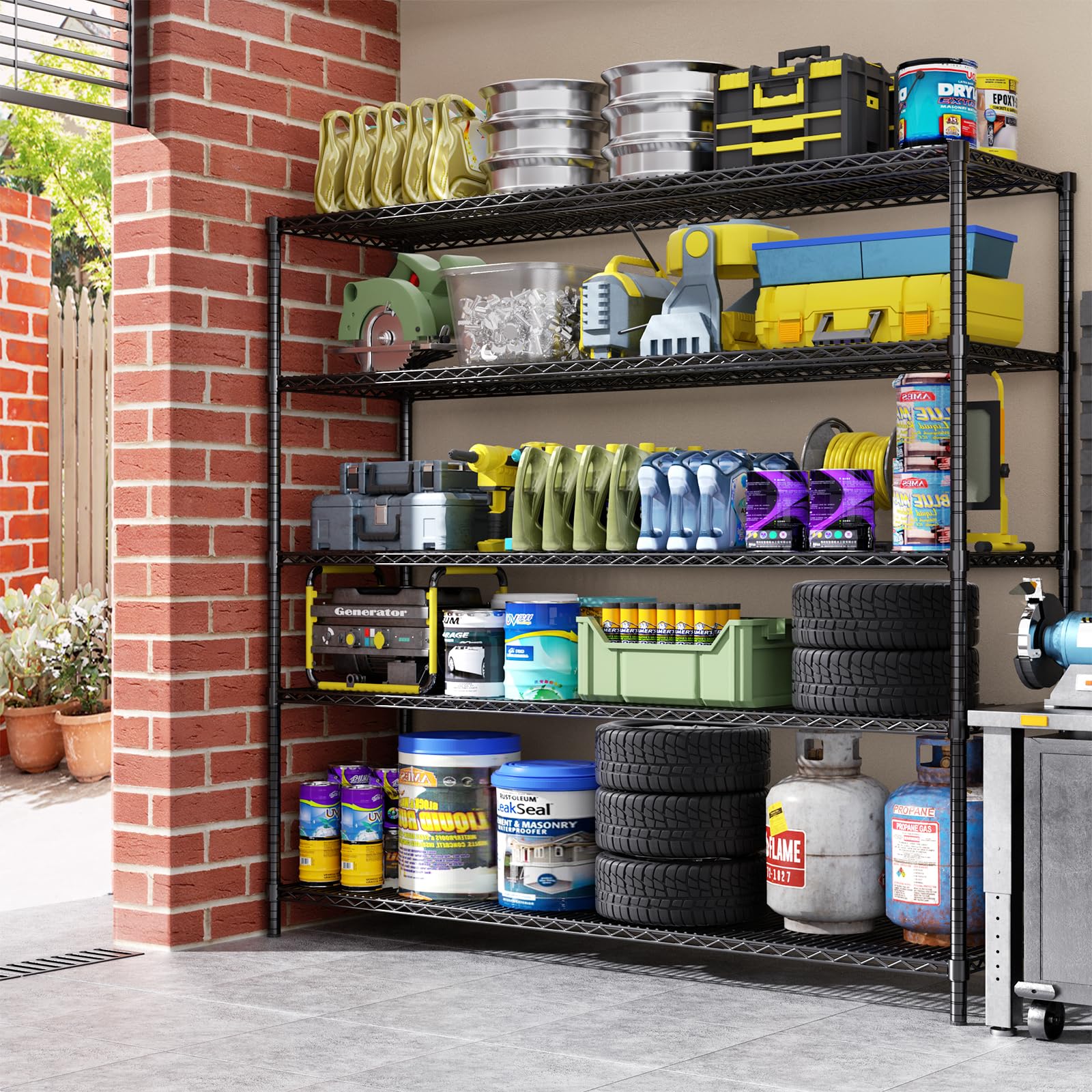 Storage Shelves (5 Count)