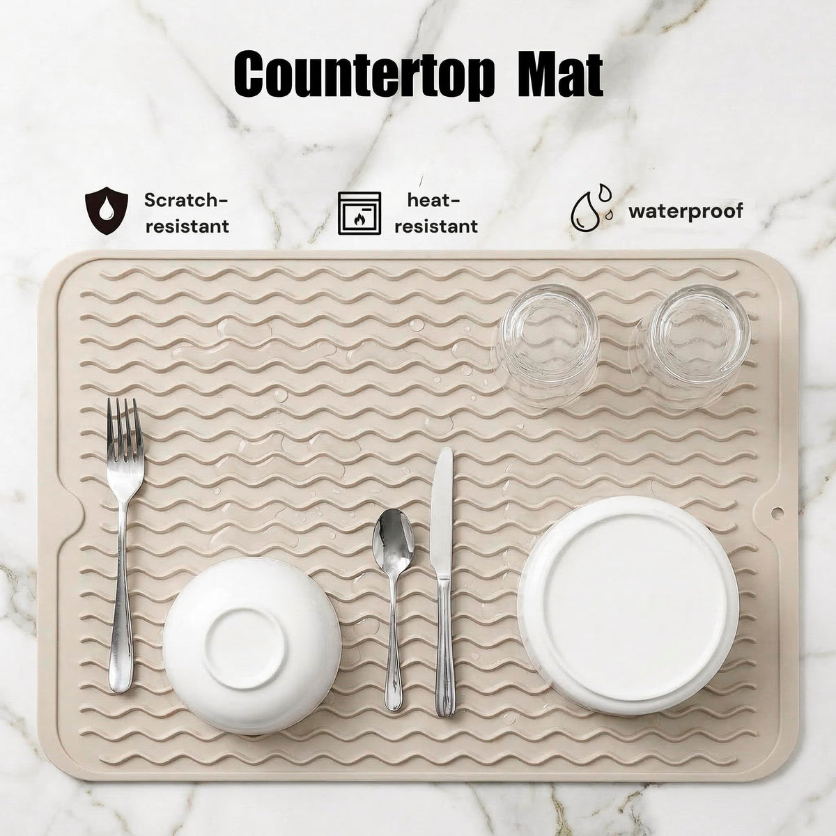Silicone Dish Drying Mat