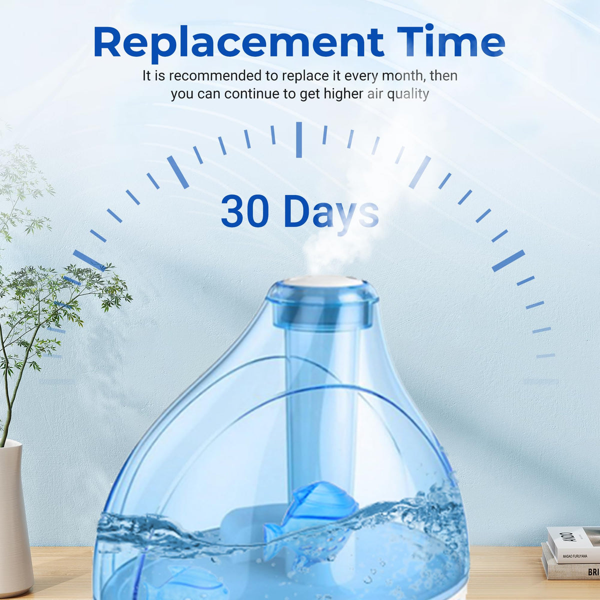 Humidifier Cleaning Fish for Humidifiers and Fish Tanks (6 Count)
