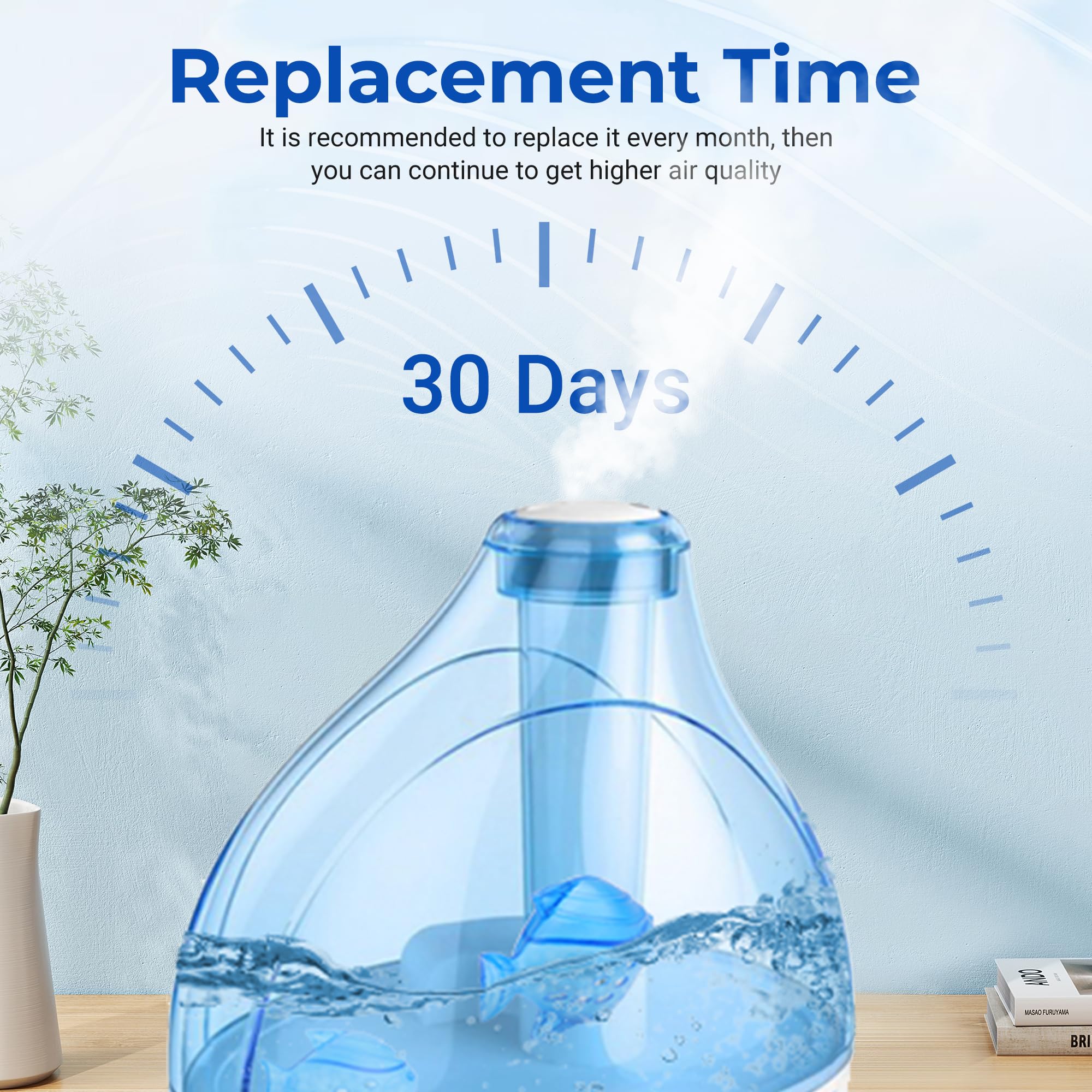 Humidifier Cleaning Fish for Humidifiers and Fish Tanks (12 Count)