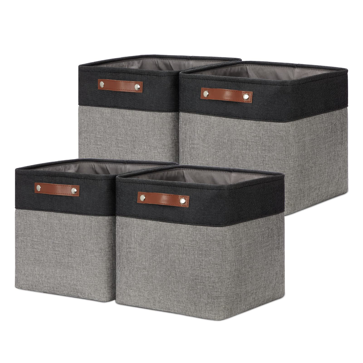 Cube Collapsible Storage Bins (4 Count)