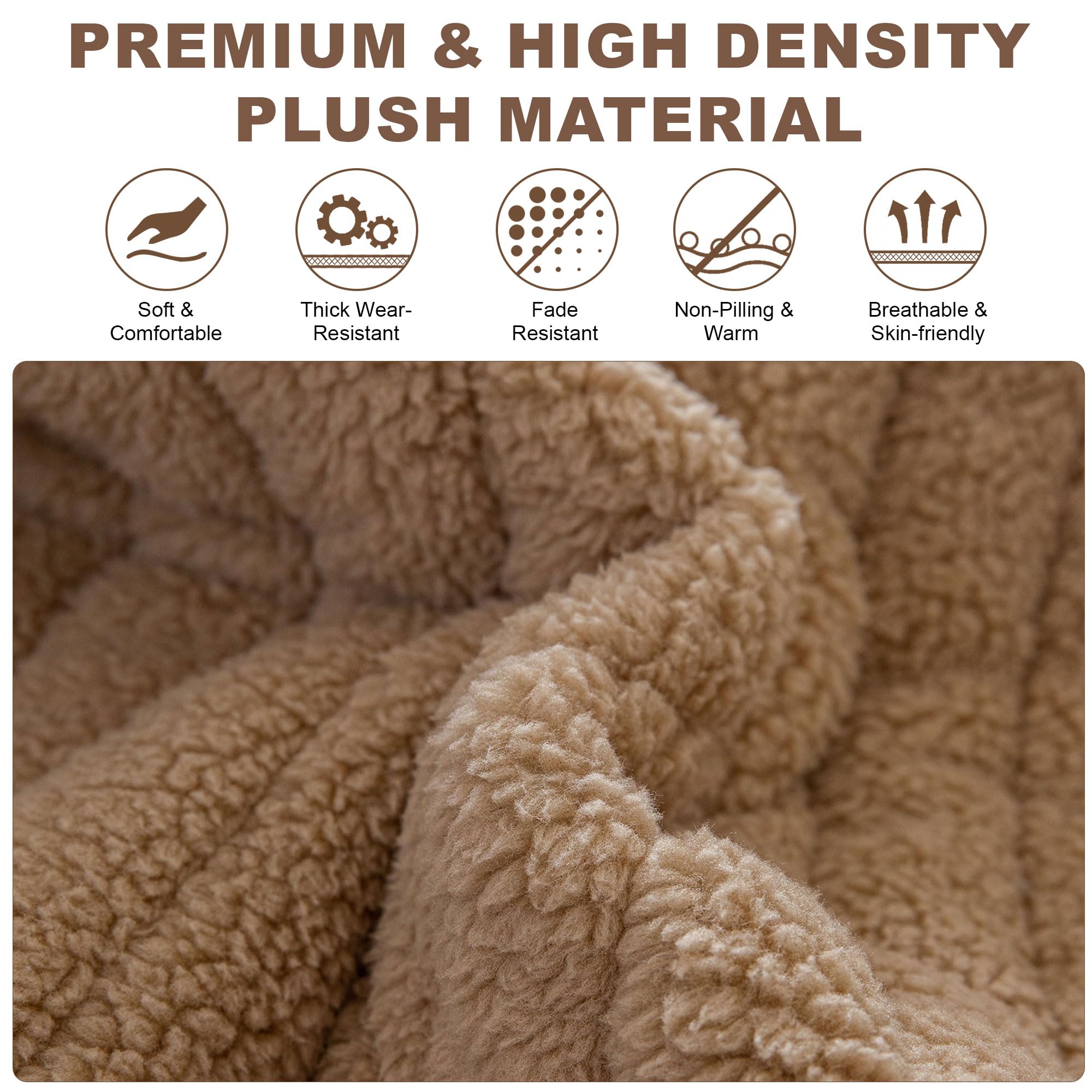 Couch Covers for Sofa Pet Friendly (3 Count)
