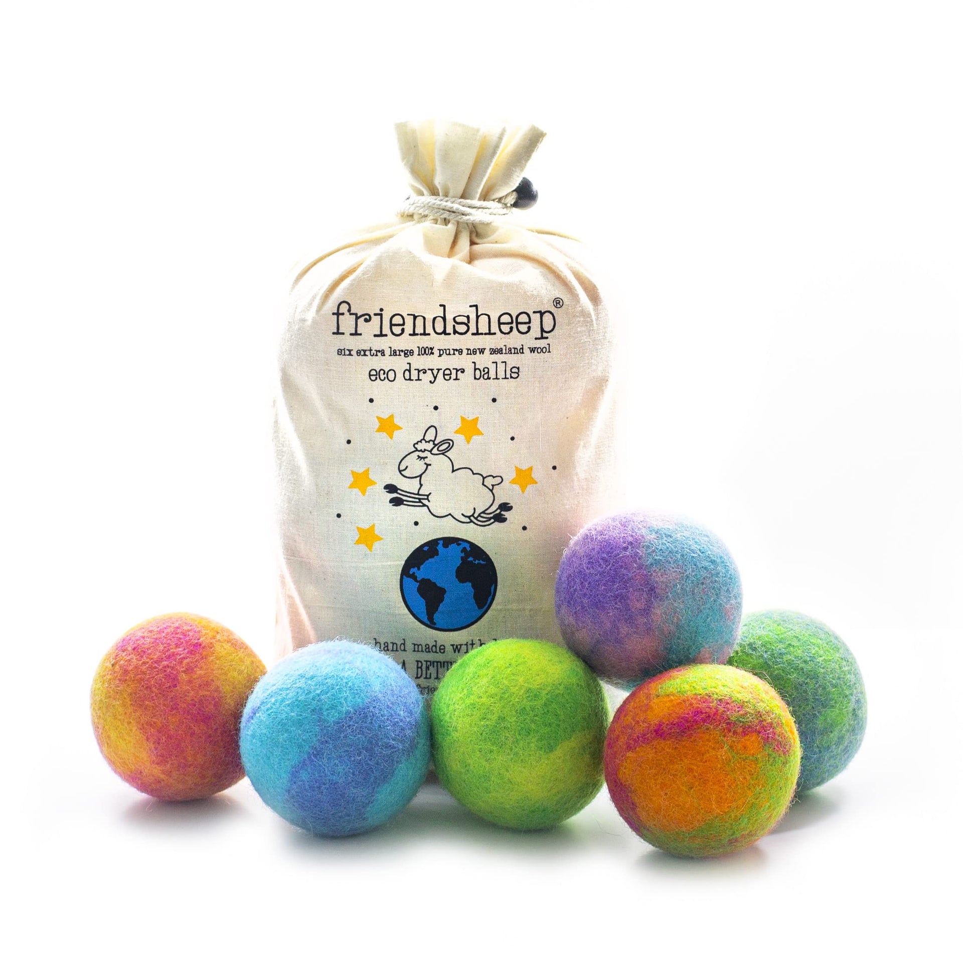 Wool Dryer Balls (6 Count)