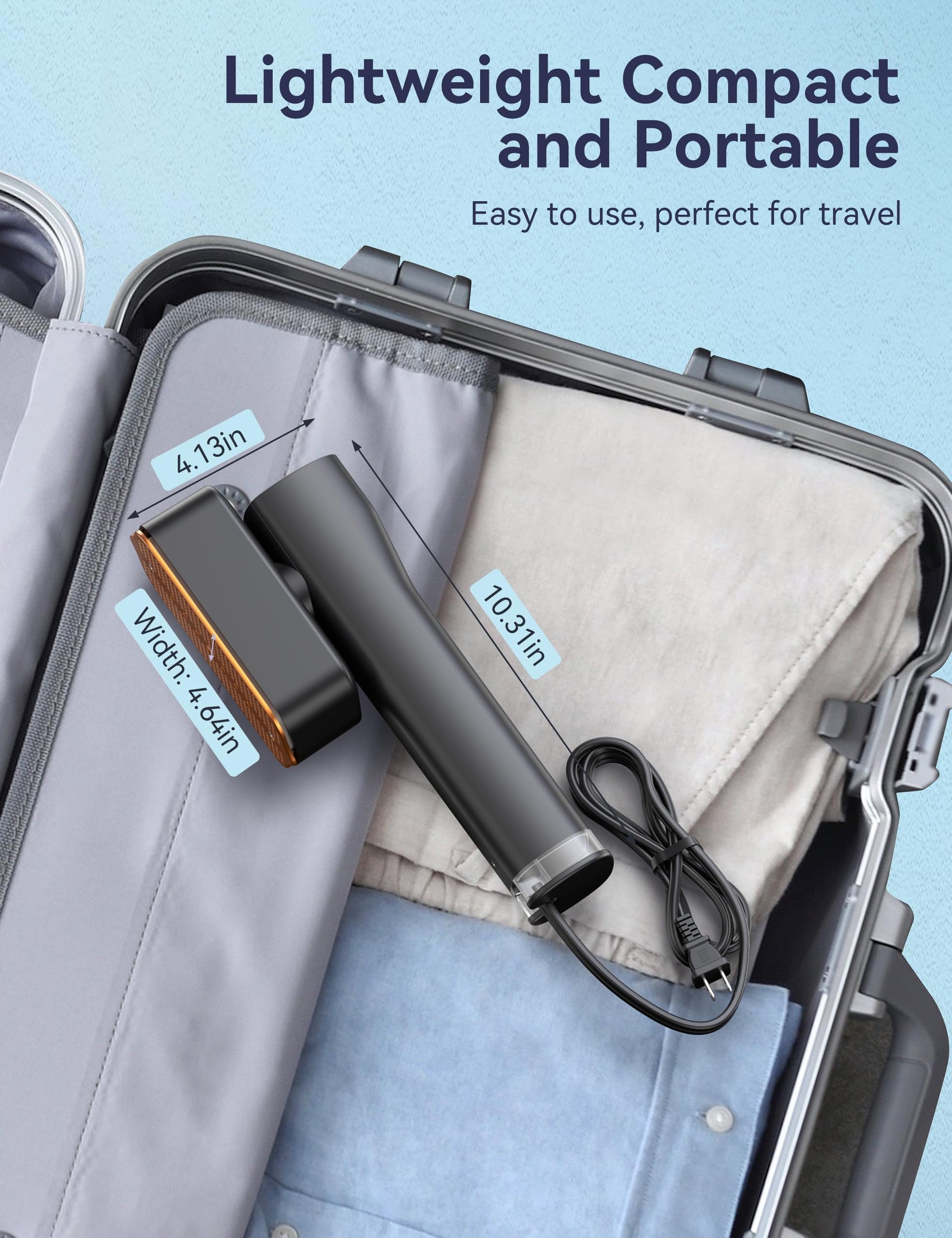 Steamer for Clothes Portable 2