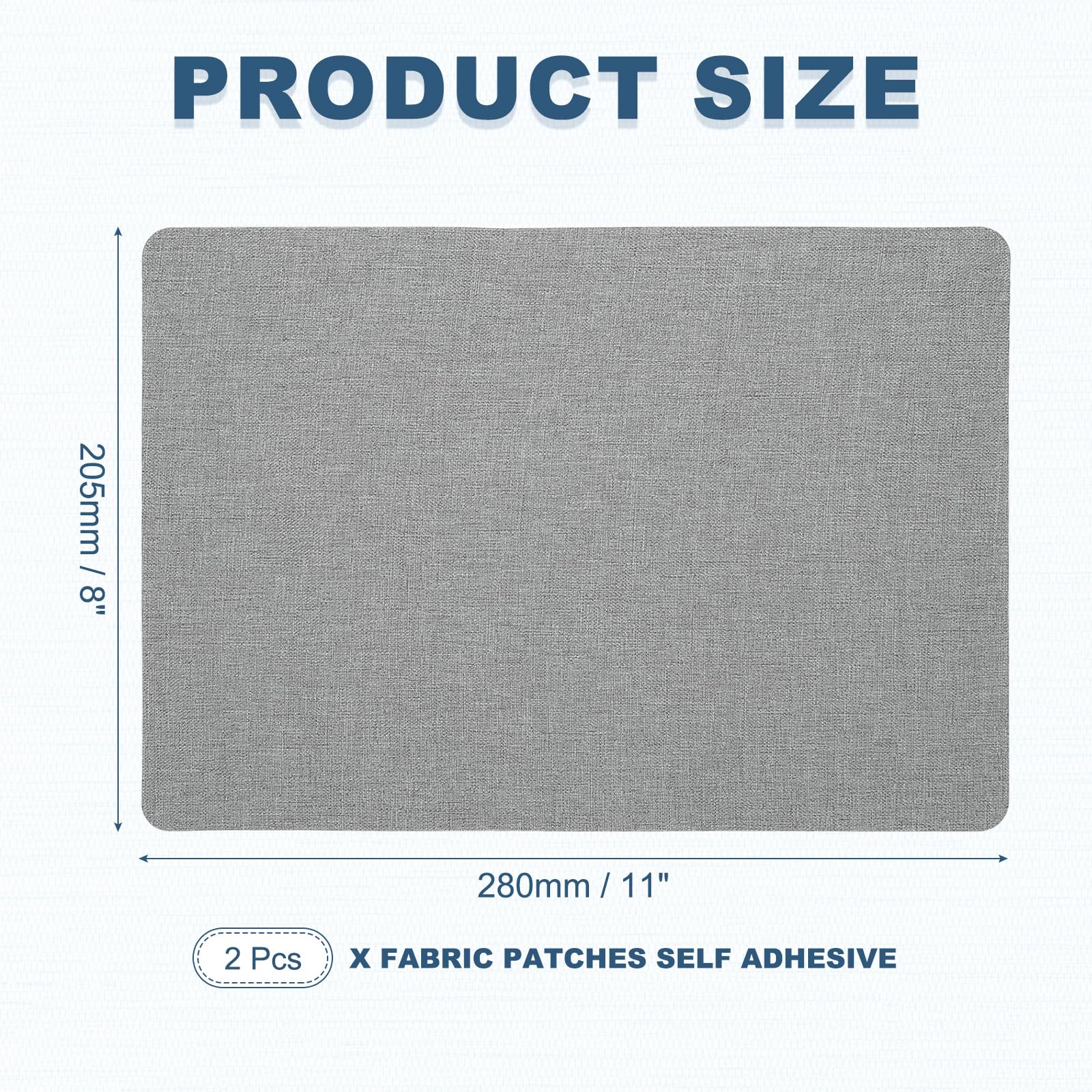 8x11 Inch Linen Repair Patches (2 Count)