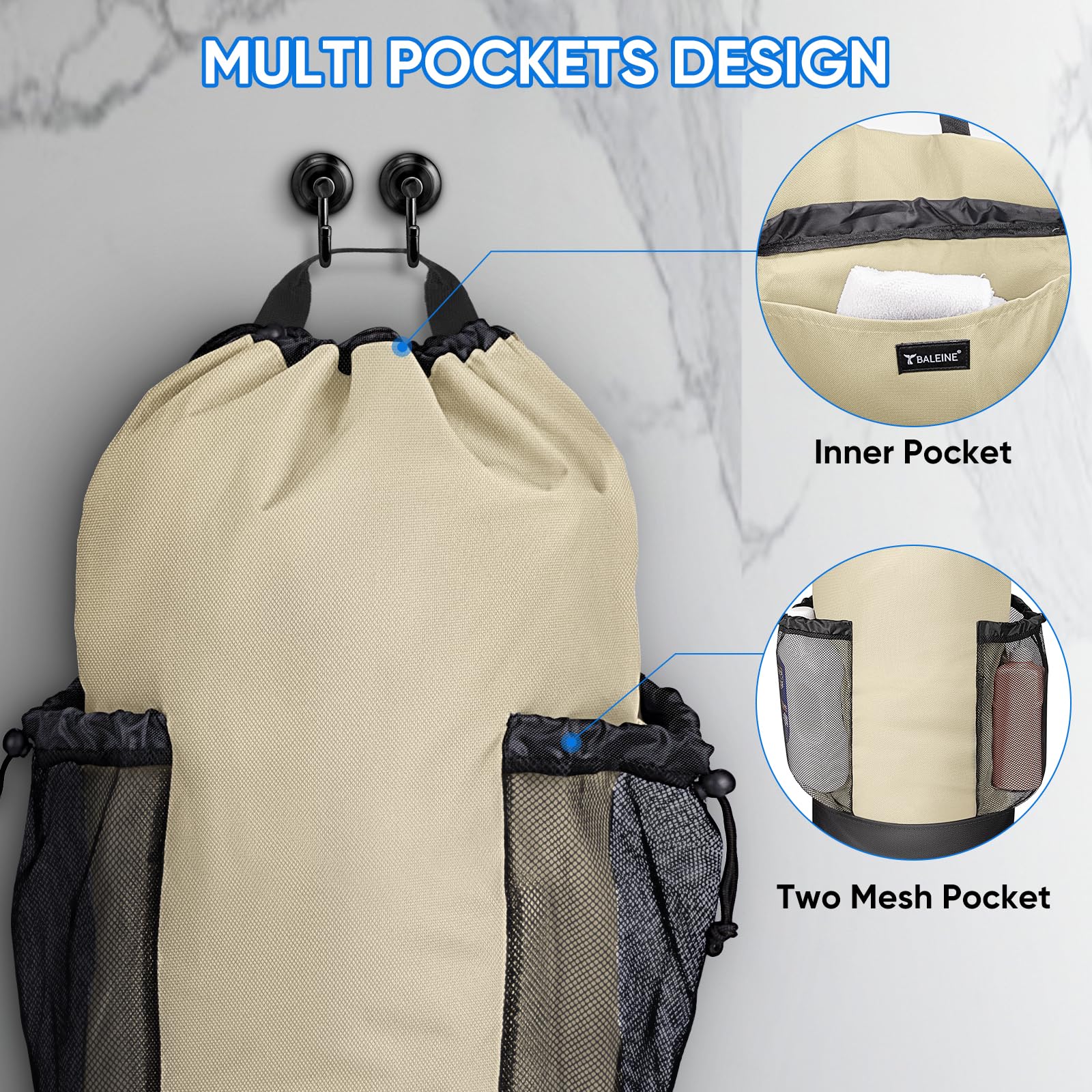 150L Laundry Bag Backpack