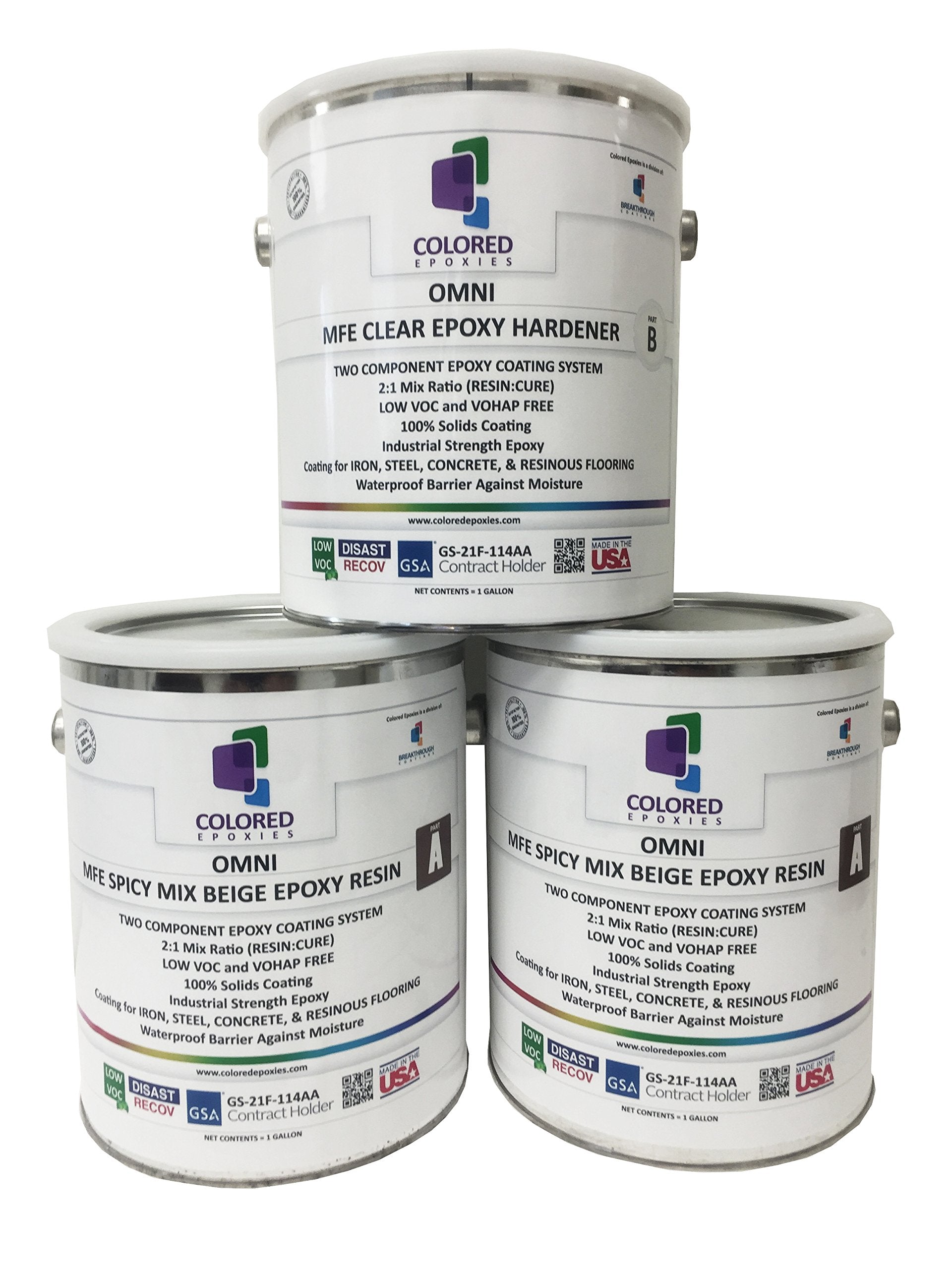 10024 Spicy Mix Beige Epoxy Resin Coating Made with Beautiful and Vibrant Pigments