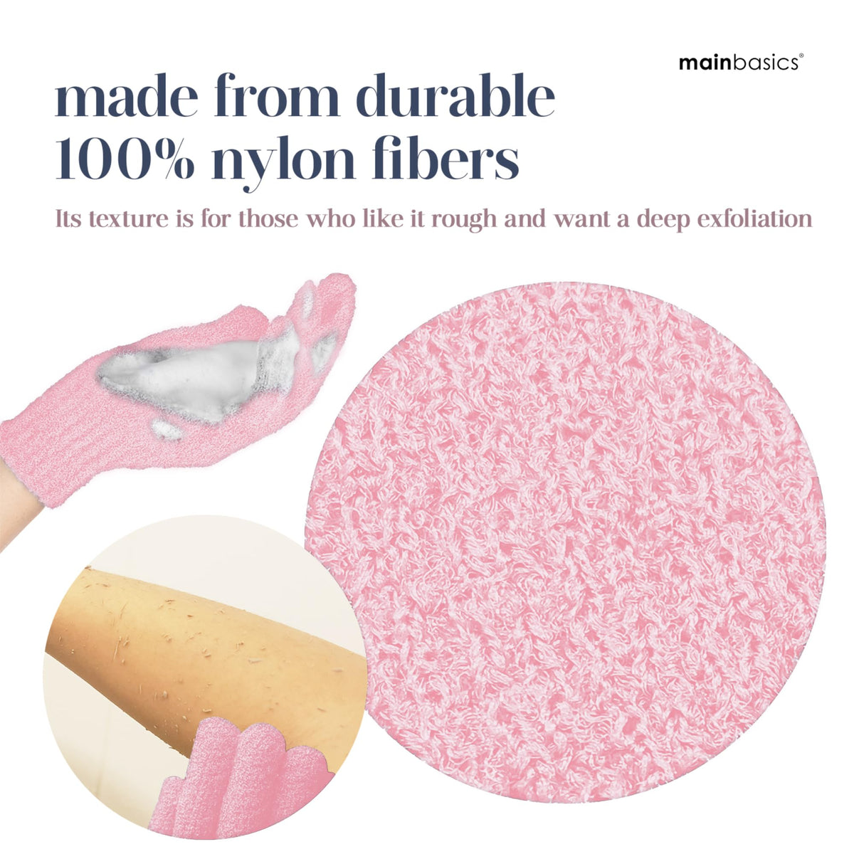 Deep Exfoliating Bath Gloves