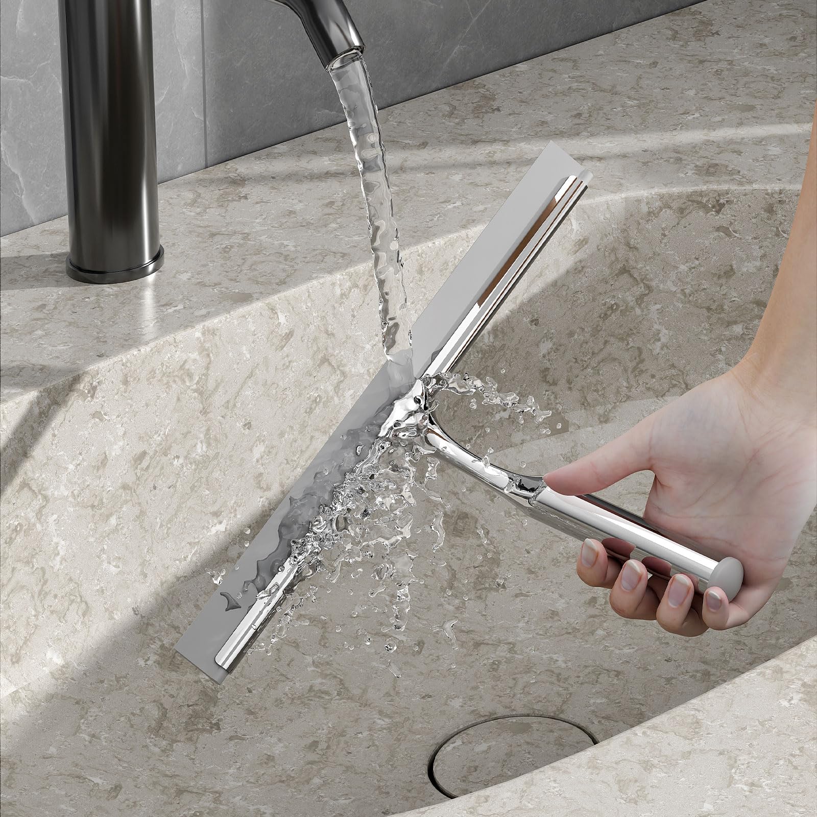 Shower Squeegee for Glass Doors